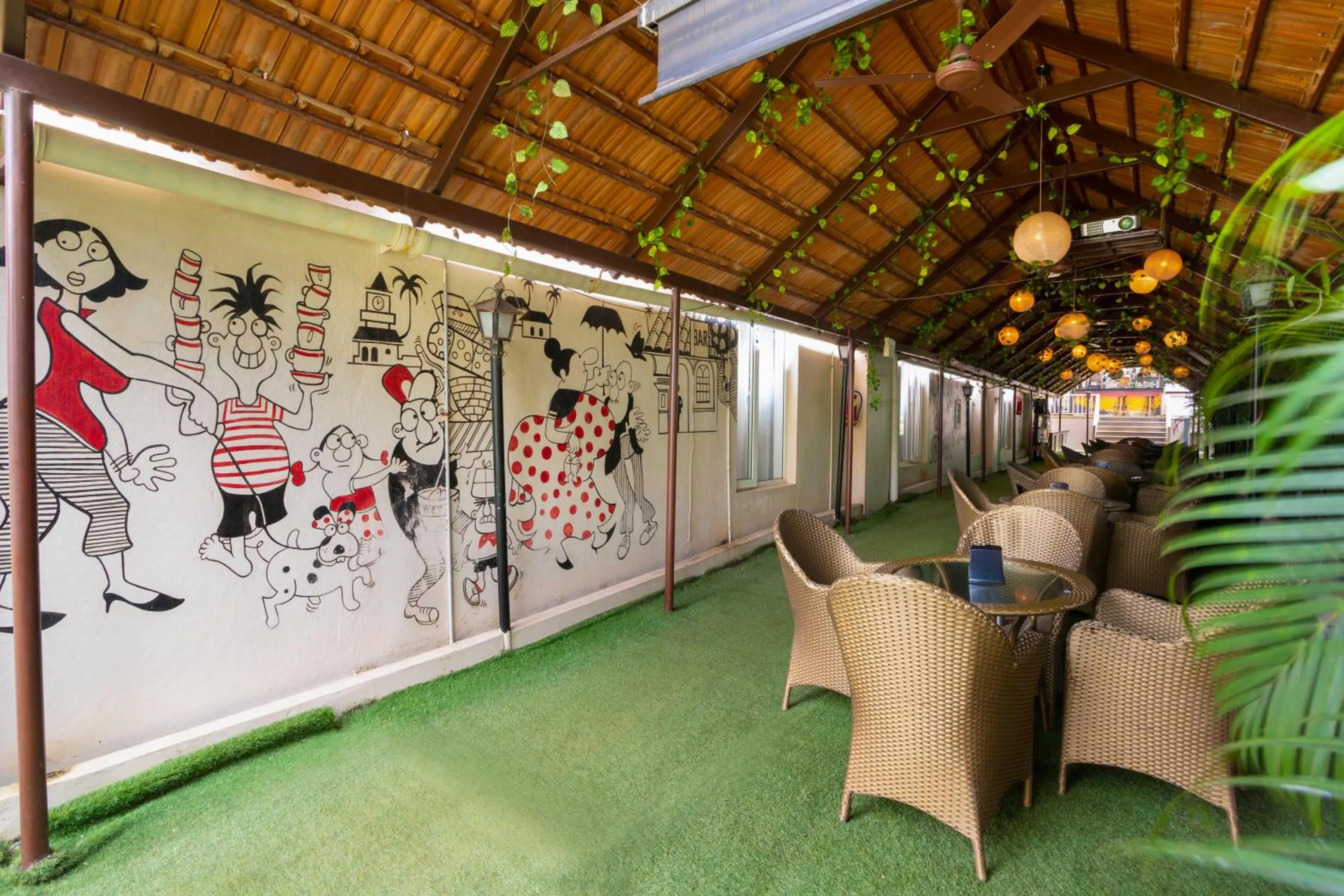 Restaurant/places to eat in De Lagom Comforts, Anjuna Beach - A boutique hotel