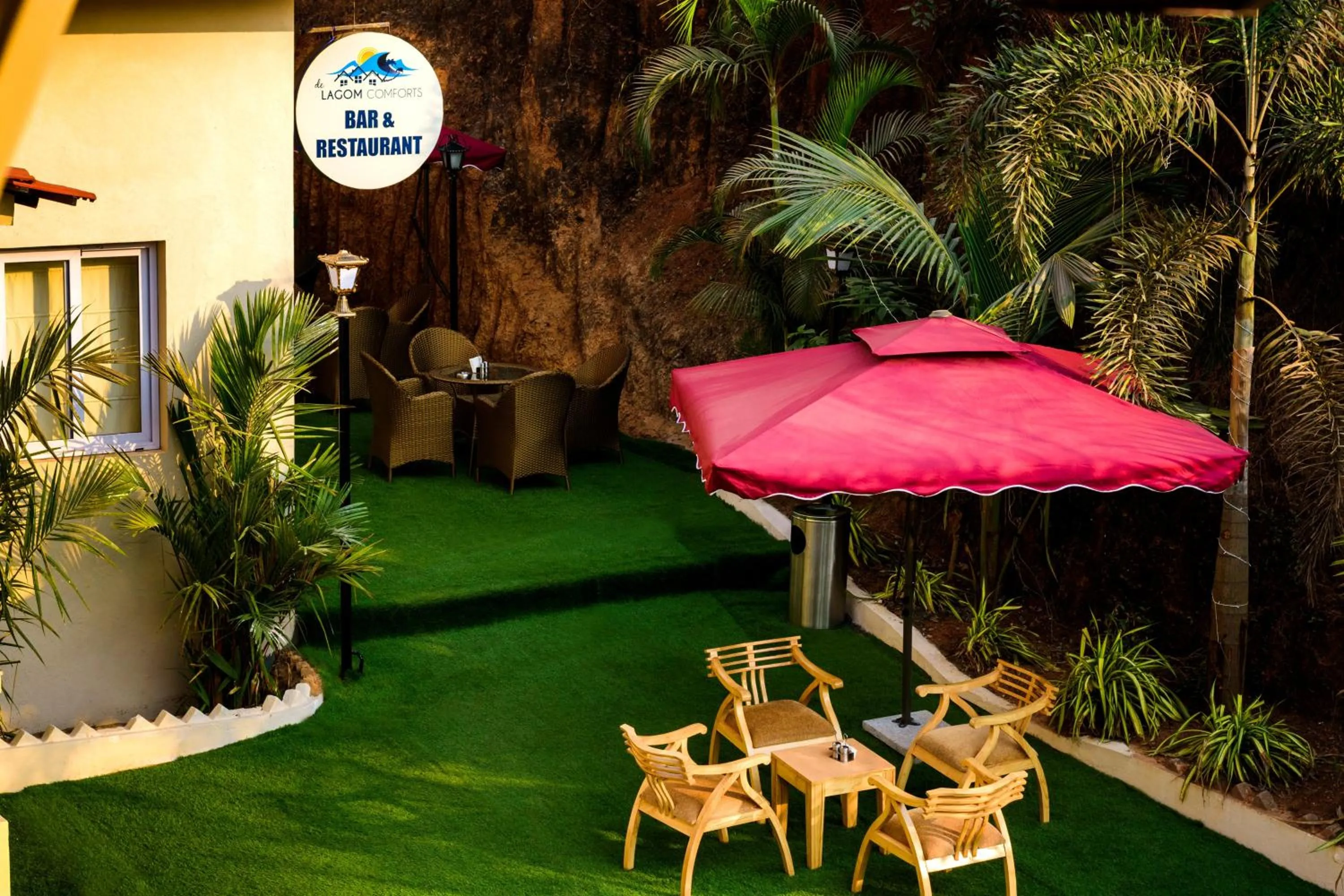 Restaurant/places to eat in De Lagom Comforts, Anjuna Beach - A boutique hotel