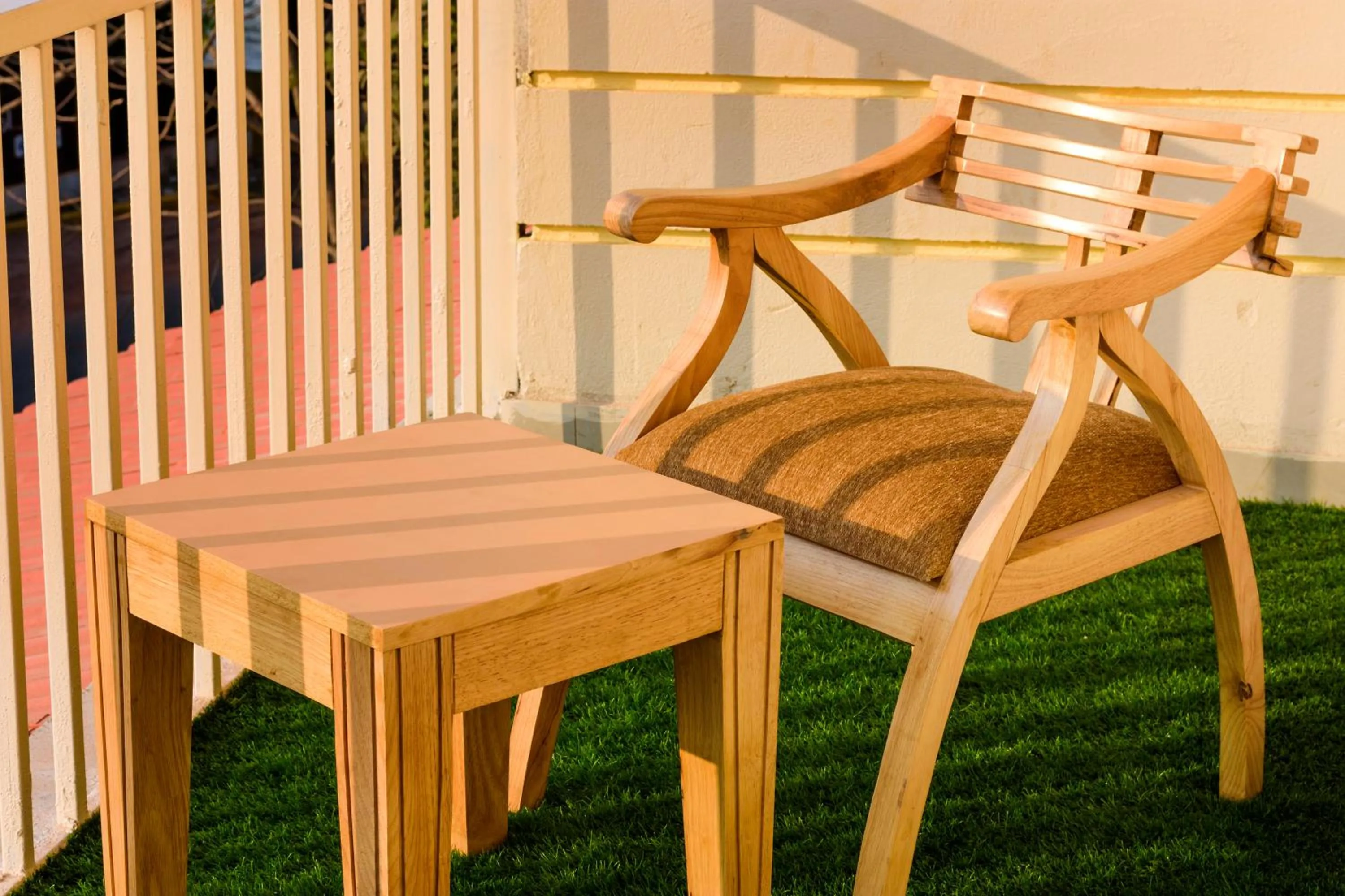 Balcony/Terrace in De Lagom Comforts, Anjuna Beach - A boutique hotel