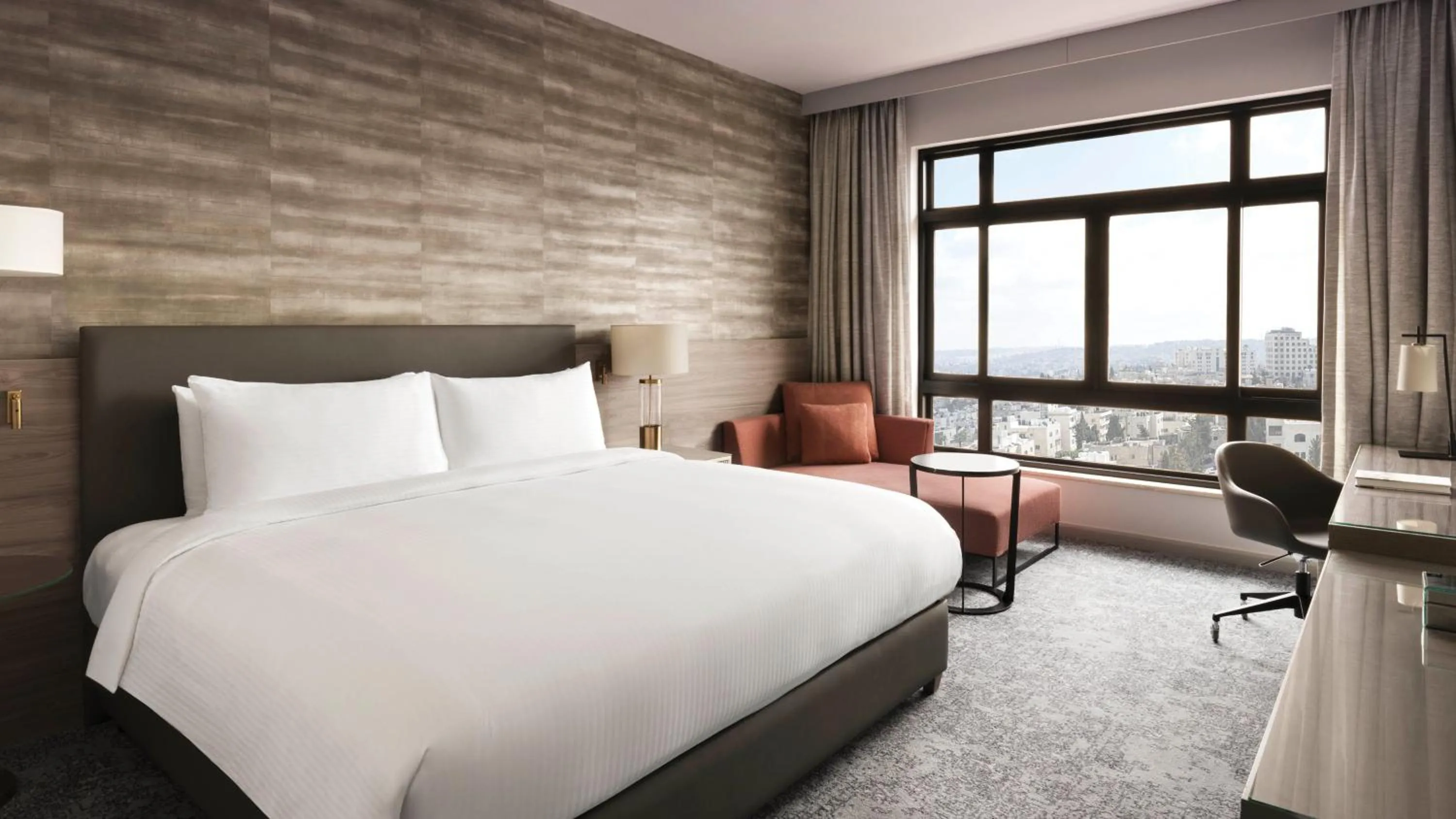 Photo of the whole room, Bed in InterContinental Amman Jordan by IHG