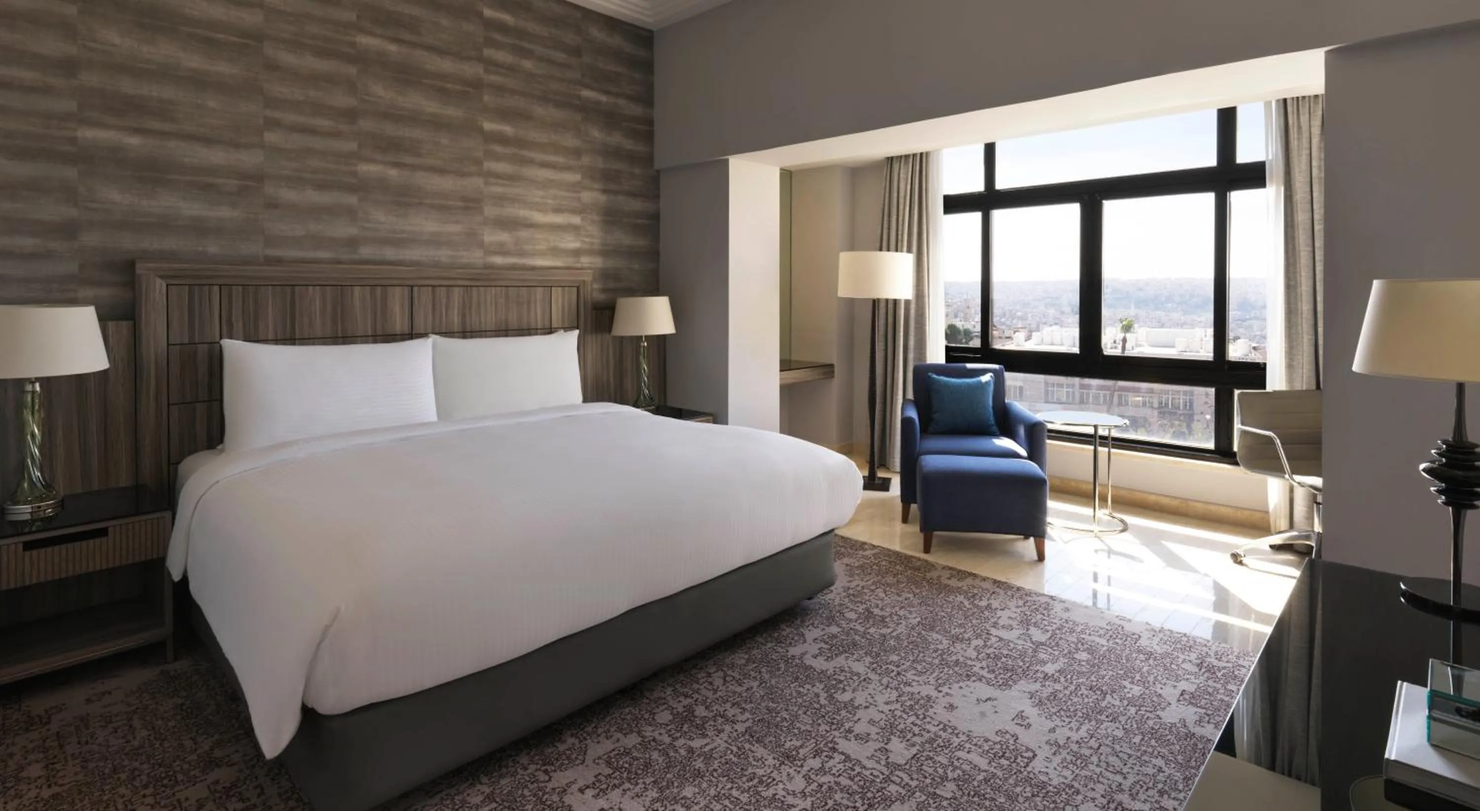 Bed in InterContinental Amman Jordan by IHG