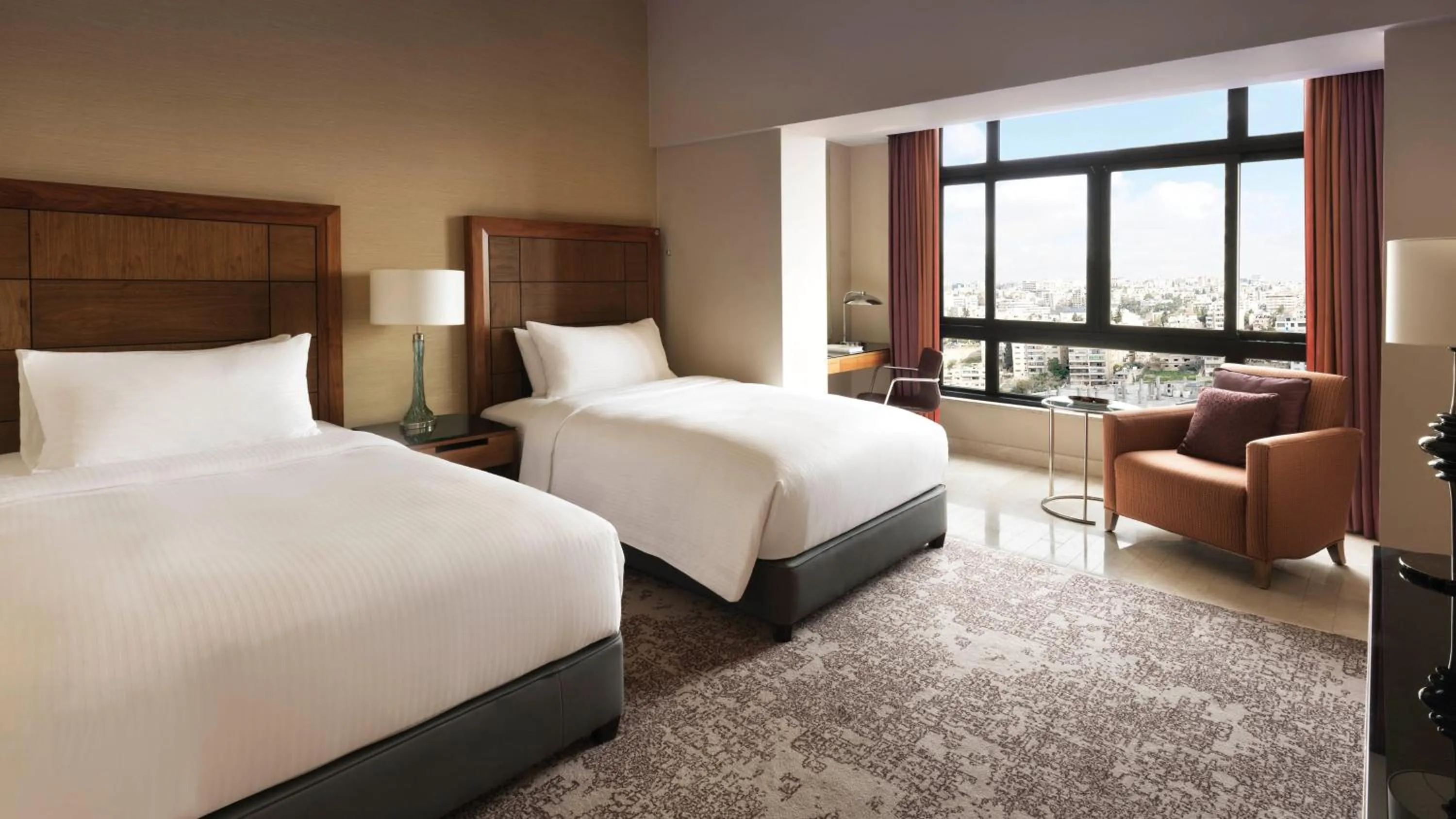 Photo of the whole room, Bed in InterContinental Amman Jordan by IHG