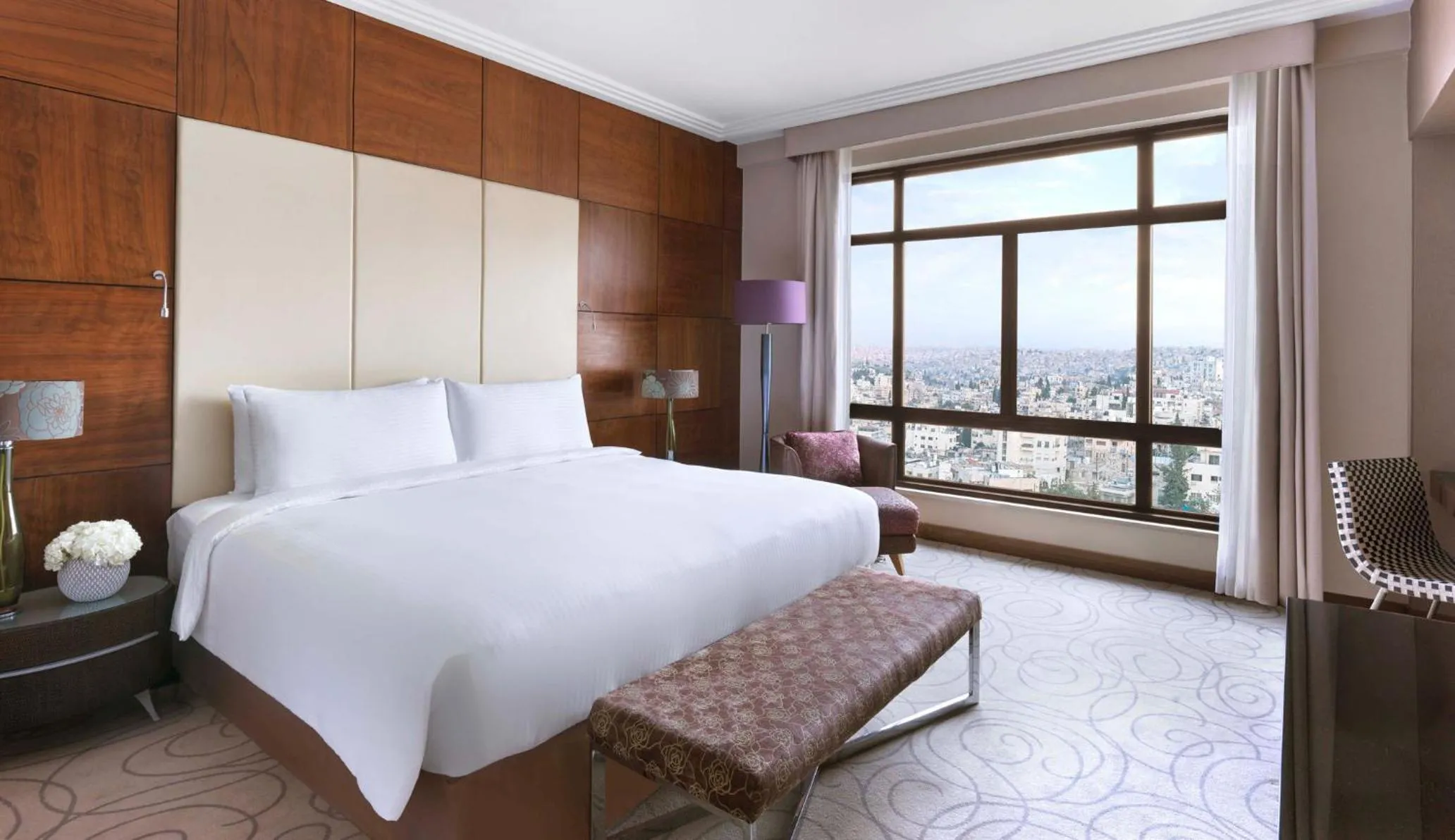 Bedroom, Bed in InterContinental Amman Jordan by IHG