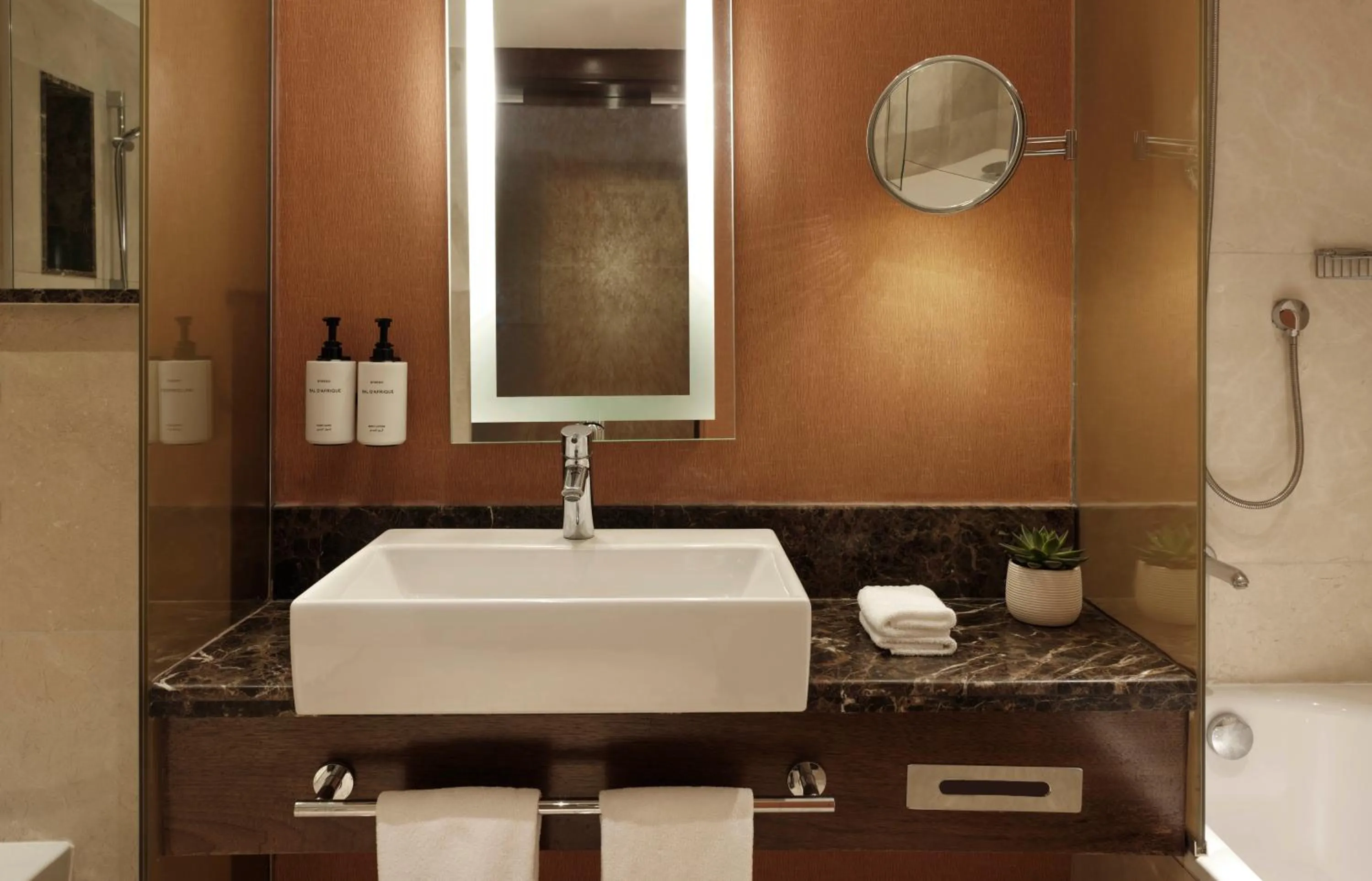 Bathroom in InterContinental Amman Jordan by IHG