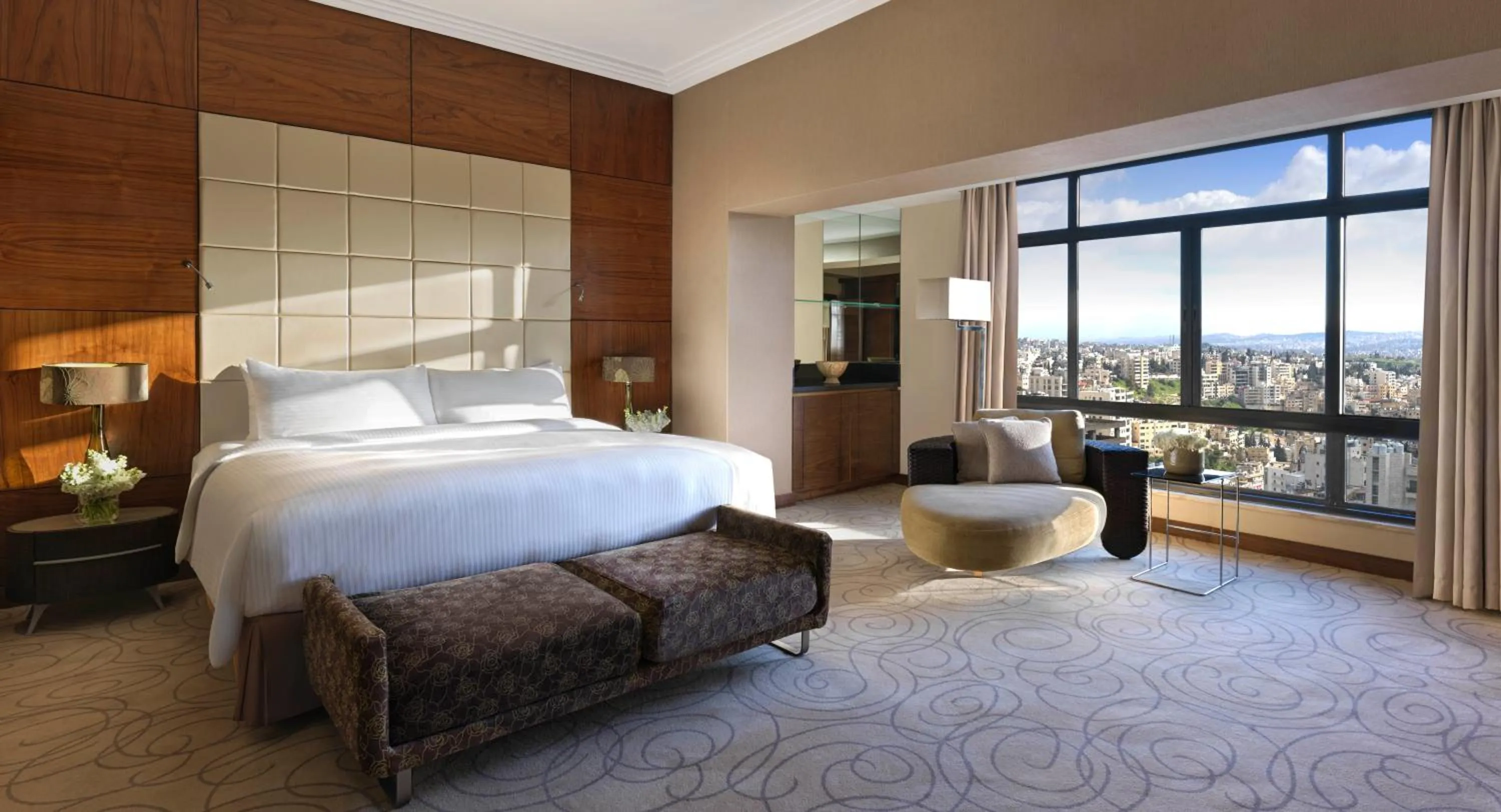 Bedroom, Bed in InterContinental Amman Jordan by IHG