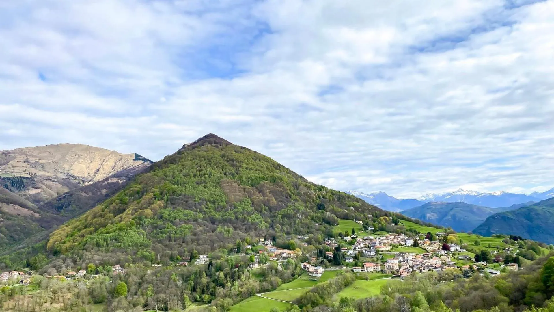 Natural landscape in Hotel Il Castagno