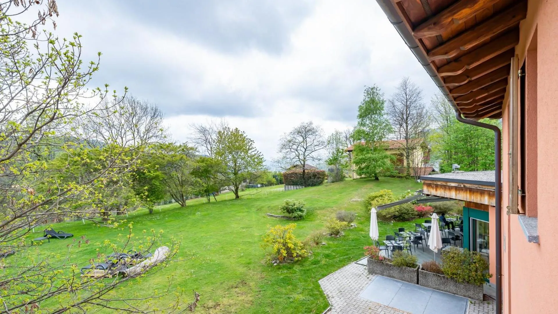 Natural landscape in Hotel Il Castagno