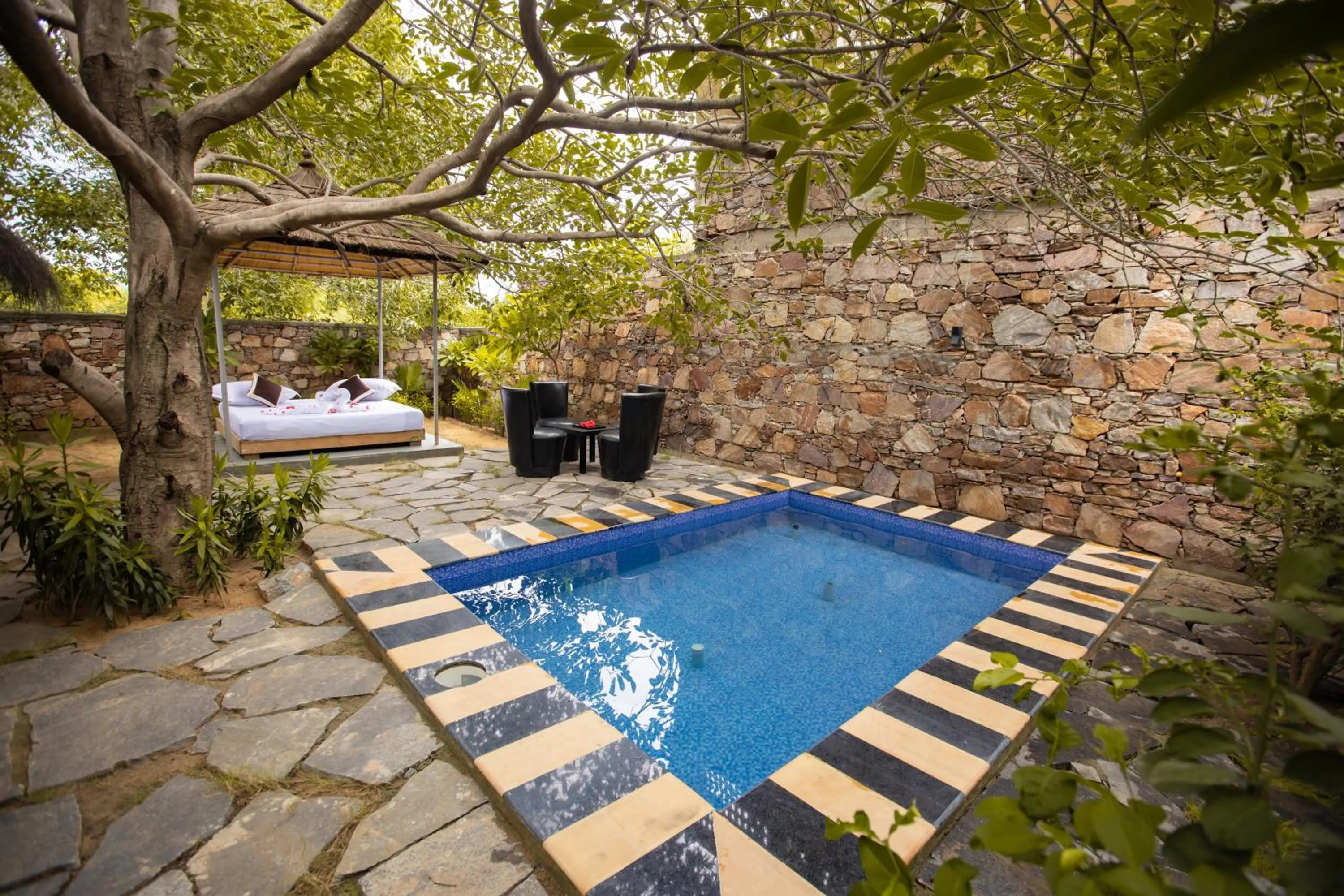 Pool view in Nature Village Resort