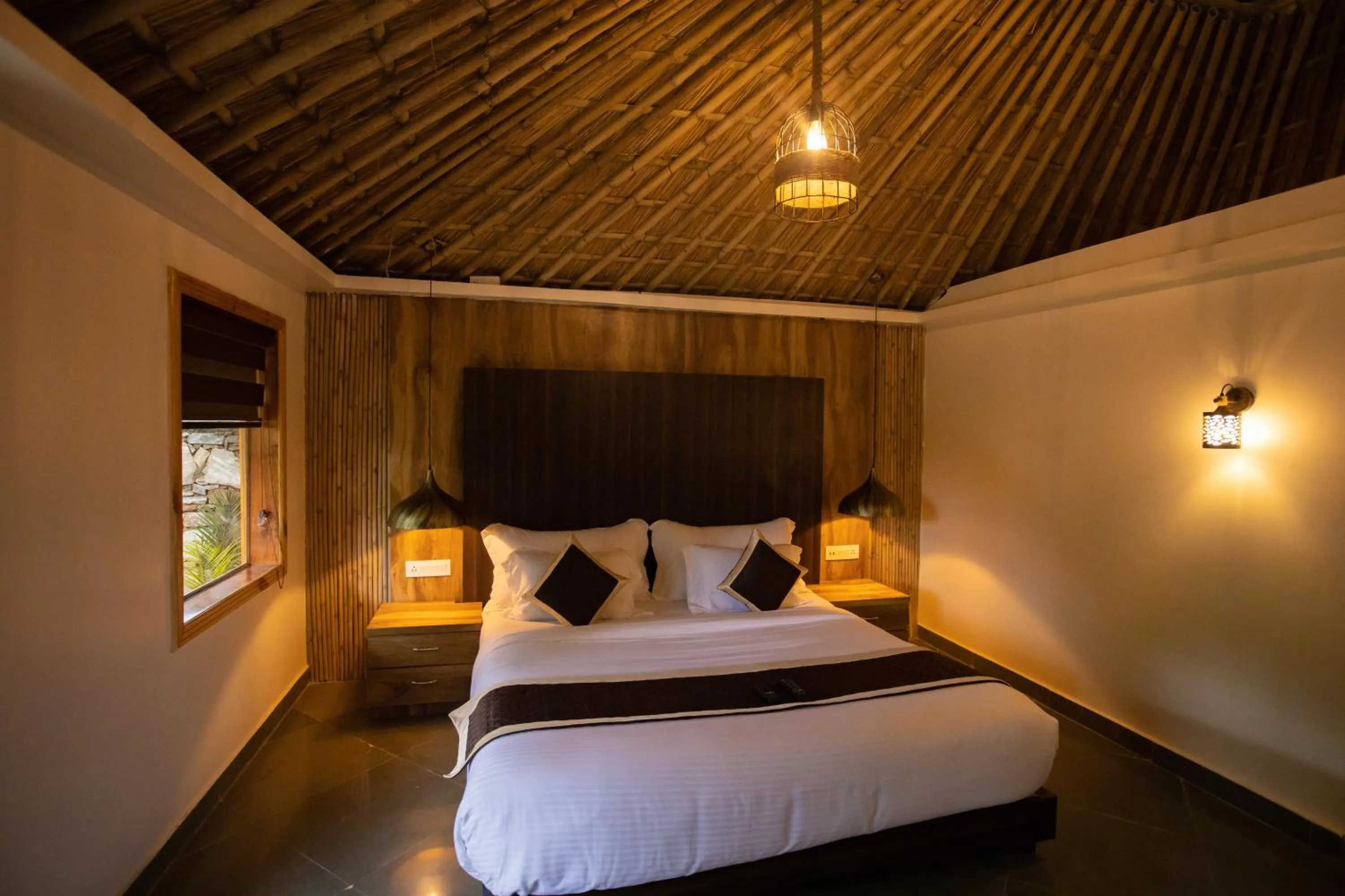 Bed in Nature Village Resort