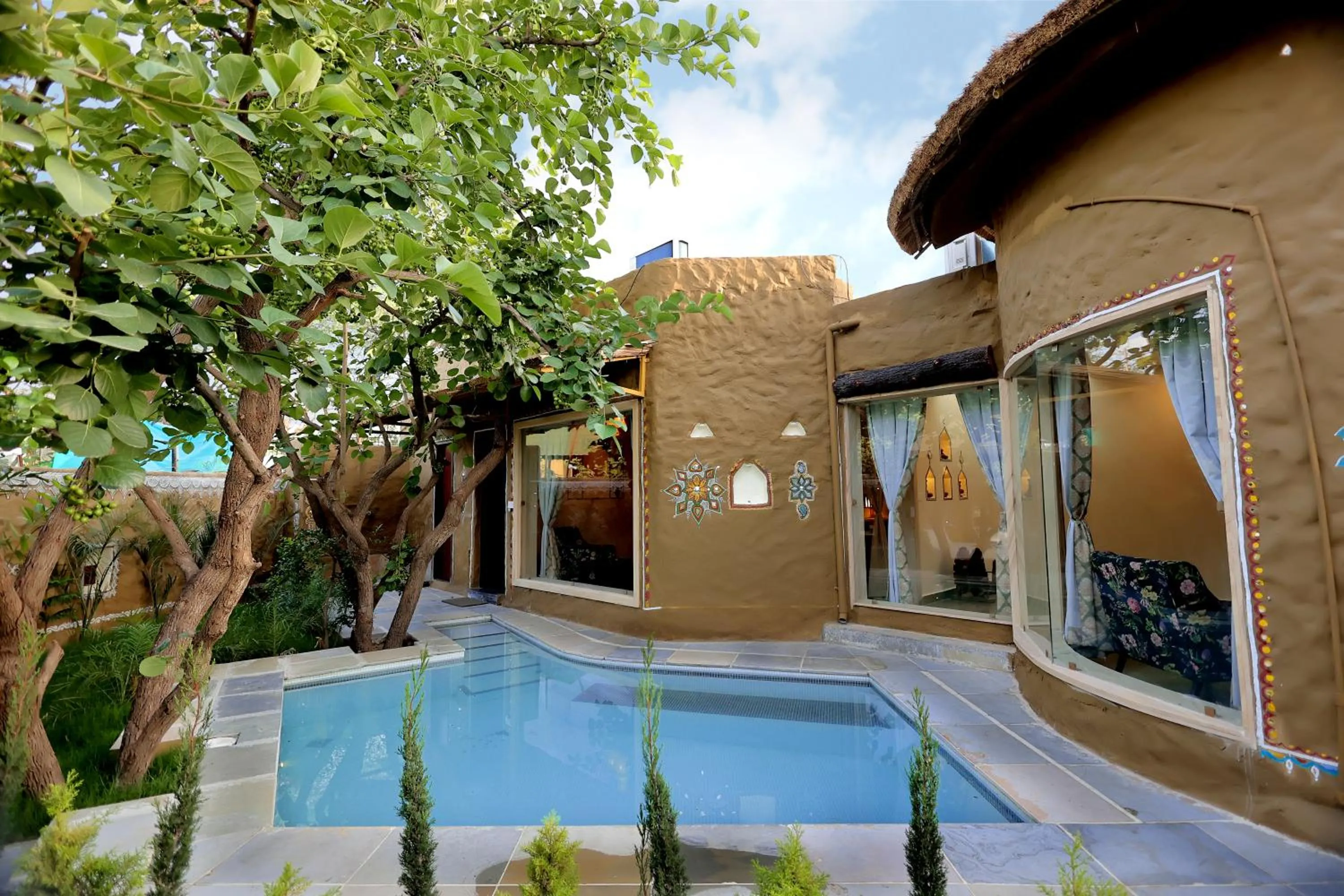Premium Village Villa with Plunge Pool and Private Sit Out in Nature Village Resort