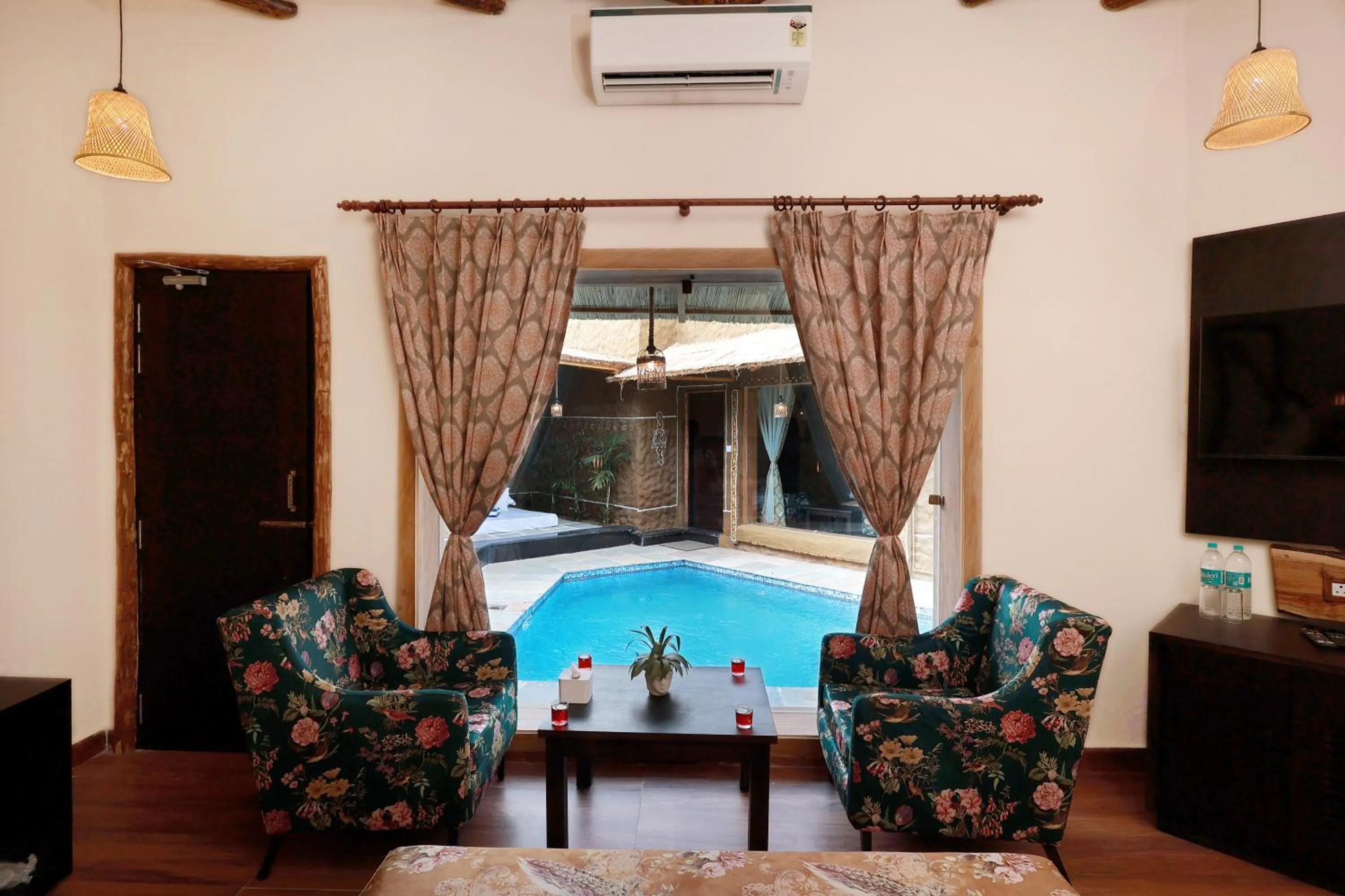 Pool view in Nature Village Resort