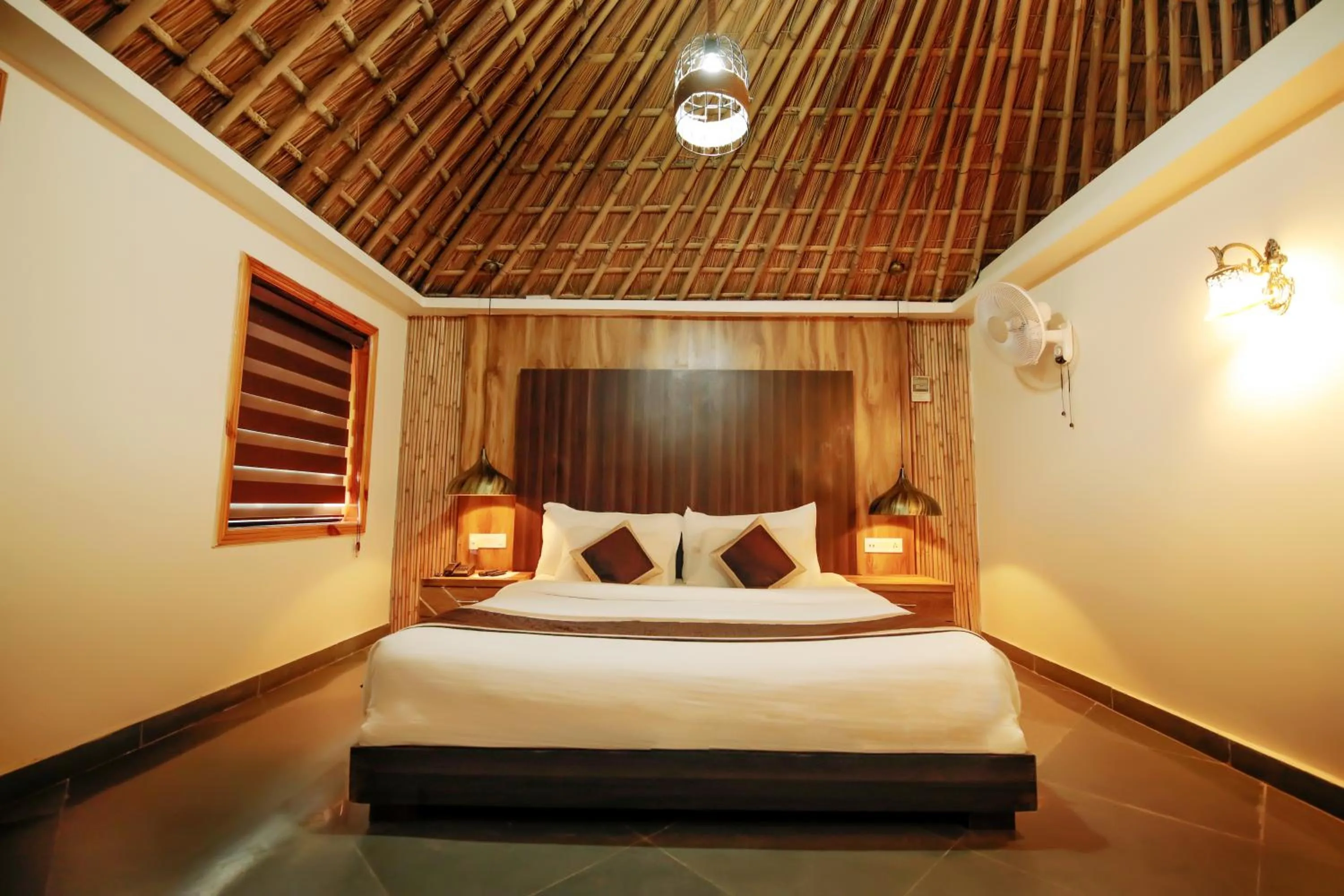 Bed in Nature Village Resort