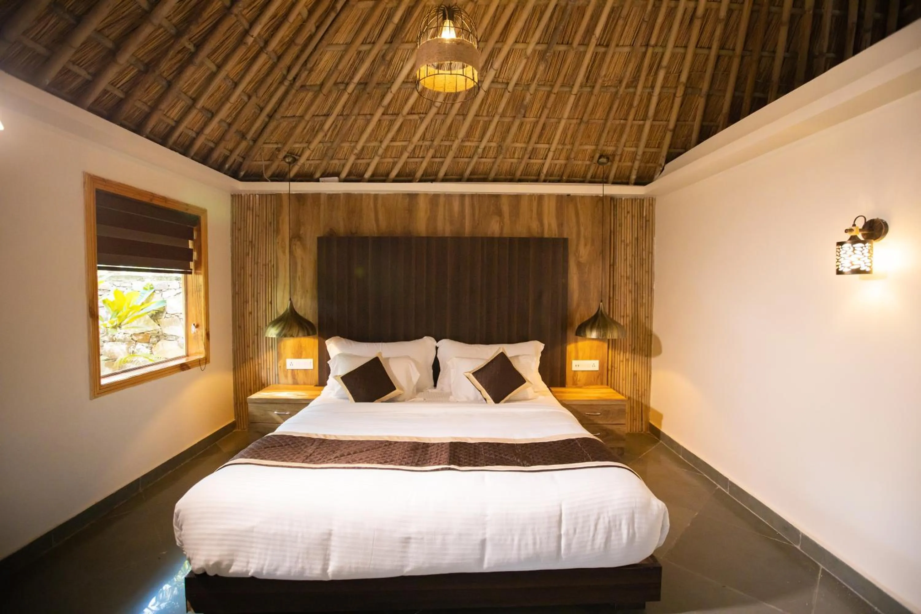 Bed in Nature Village Resort