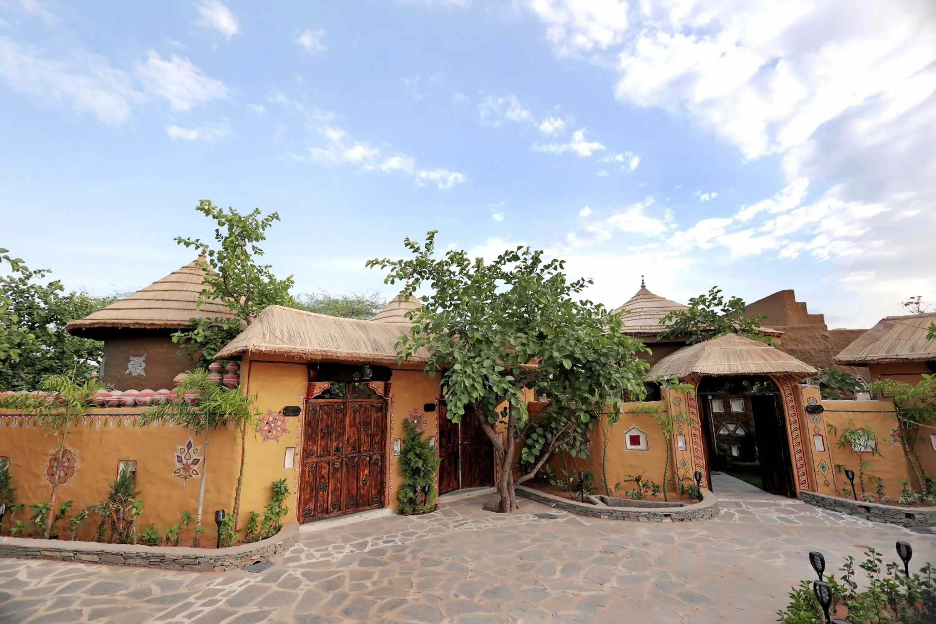 Facade/entrance in Nature Village Resort