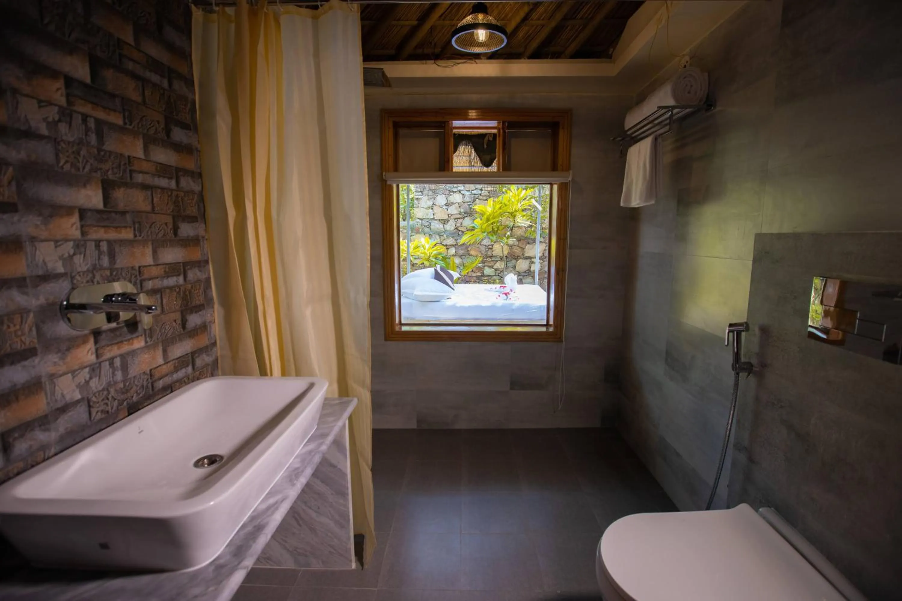 Bathroom in Nature Village Resort