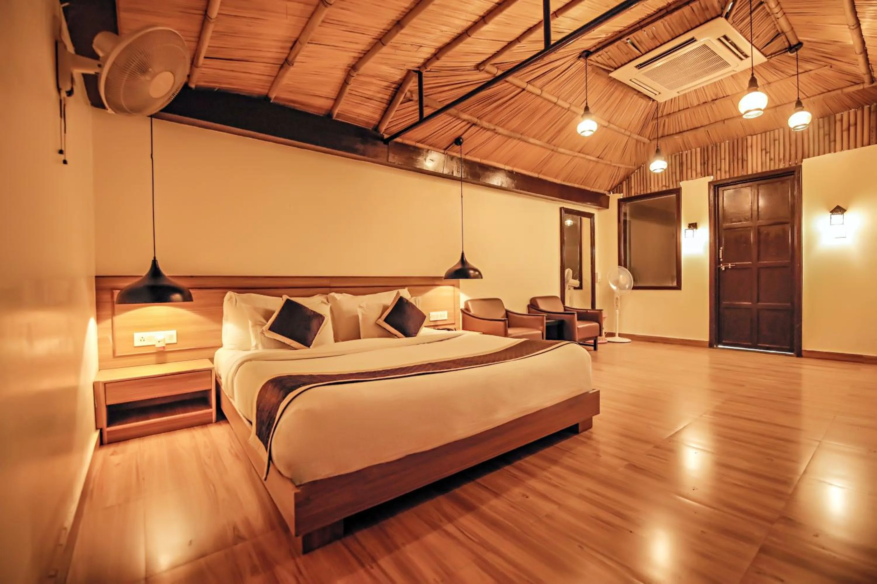 Bed in Nature Village Resort
