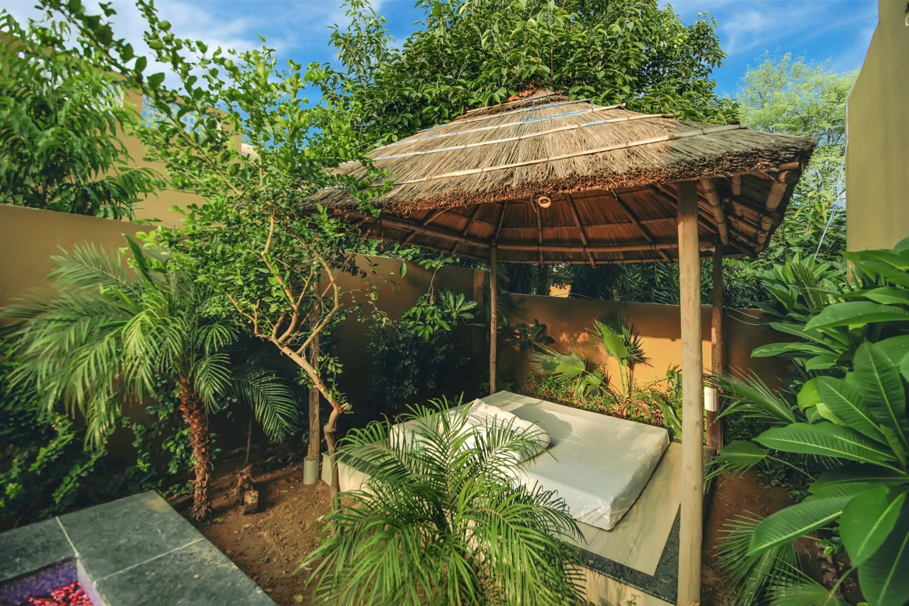 Patio in Nature Village Resort