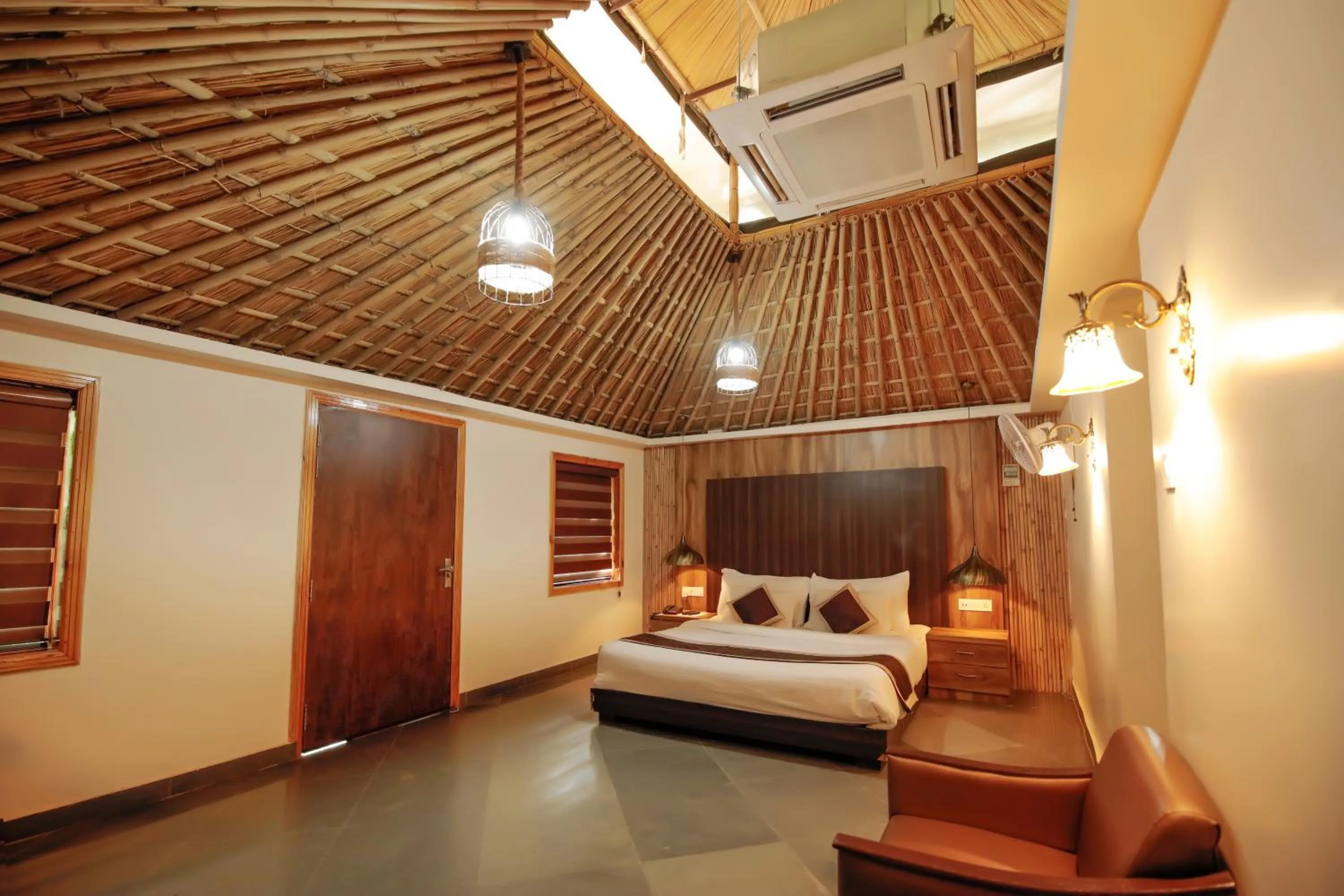 Bed in Nature Village Resort