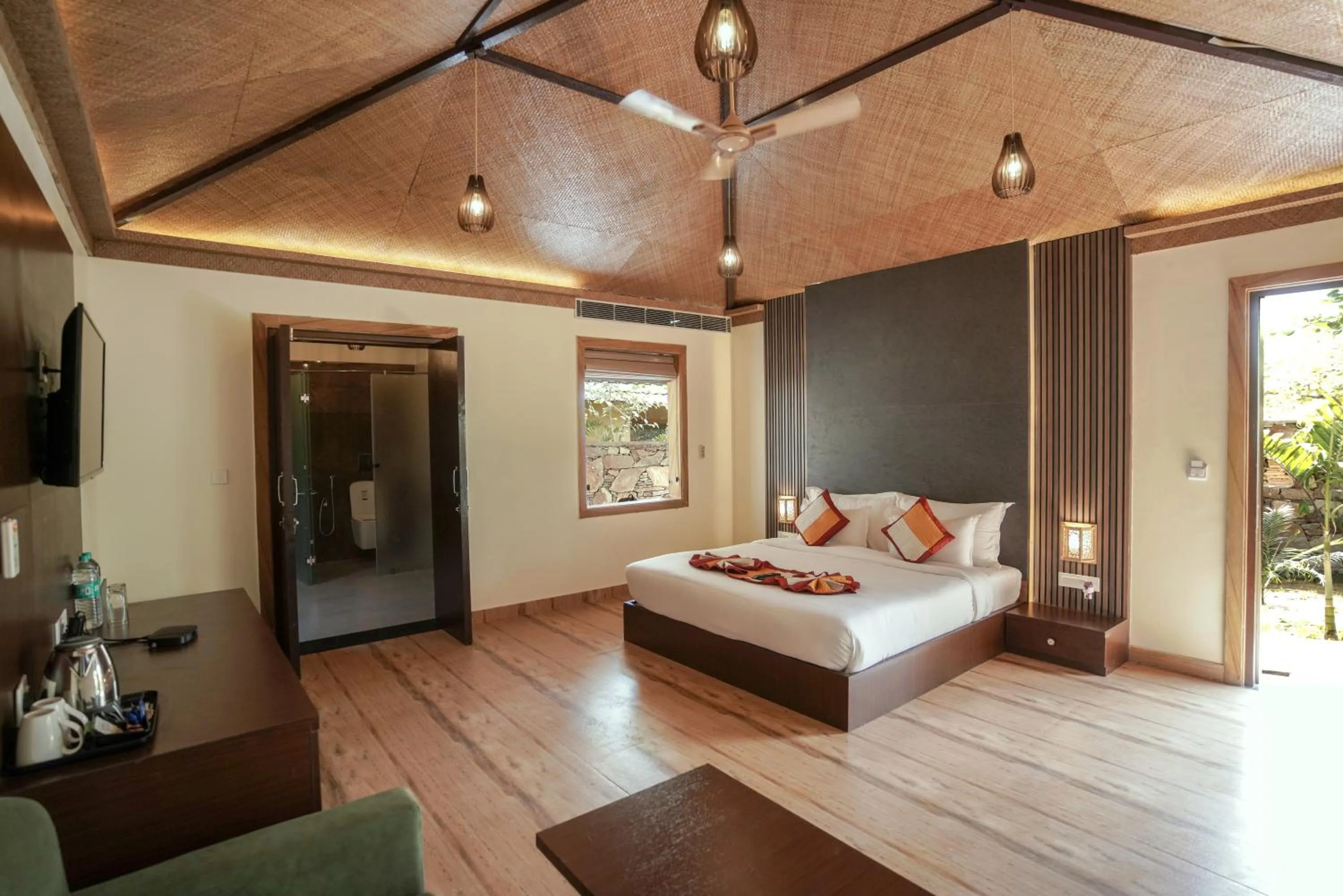 Photo of the whole room, Bed in Nature Village Resort