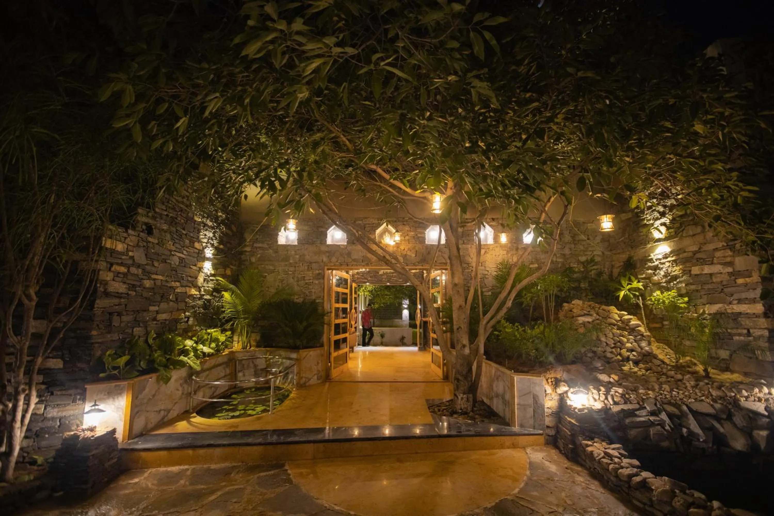 Garden view in Nature Village Resort