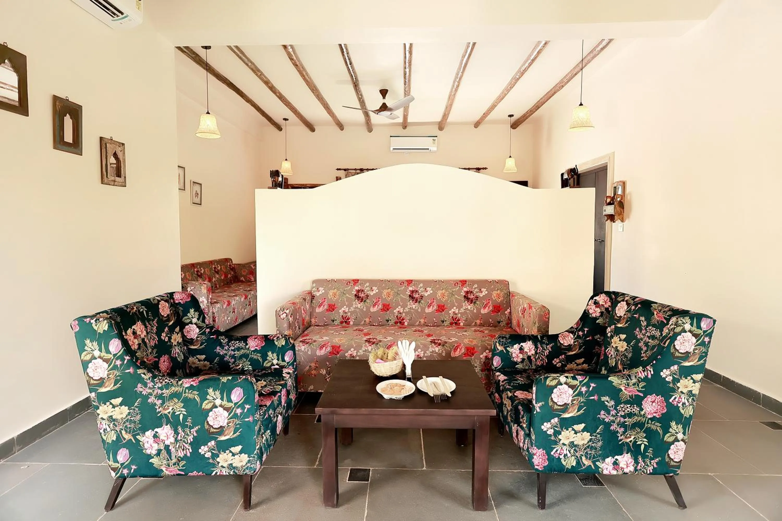 Living room in Nature Village Resort