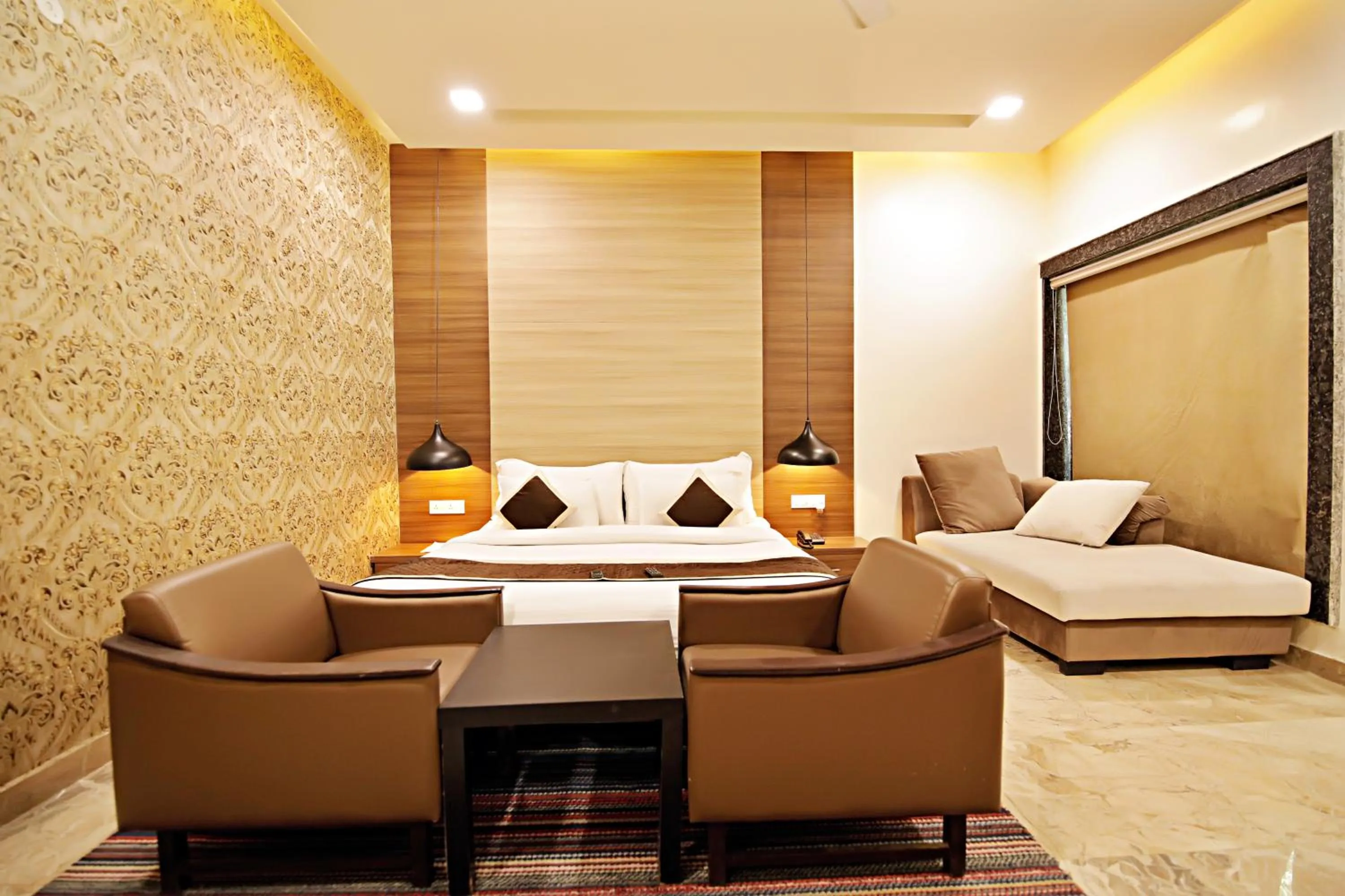 Bed in Nature Village Resort