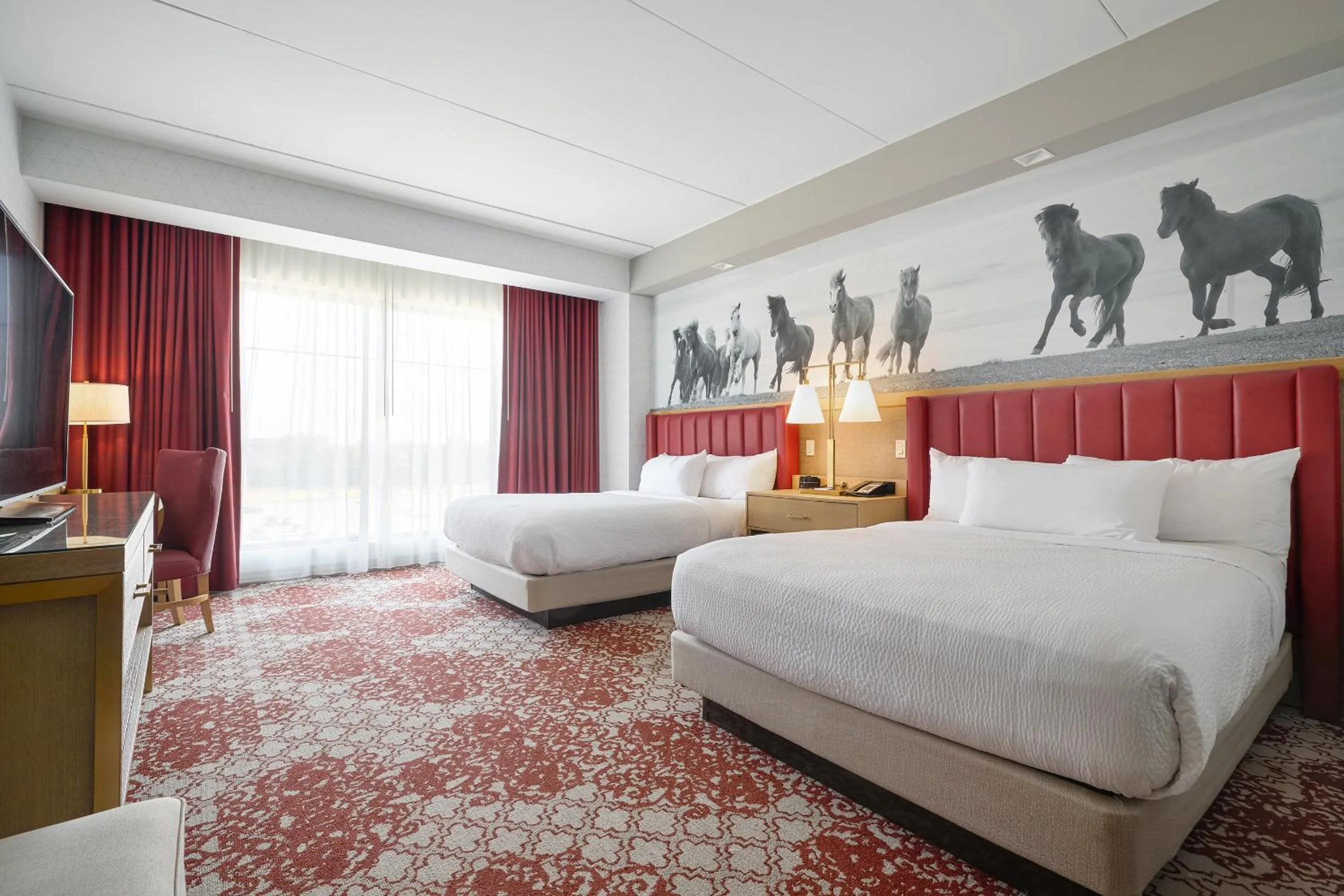 Bed in Oak Grove Racing Gaming & Hotel