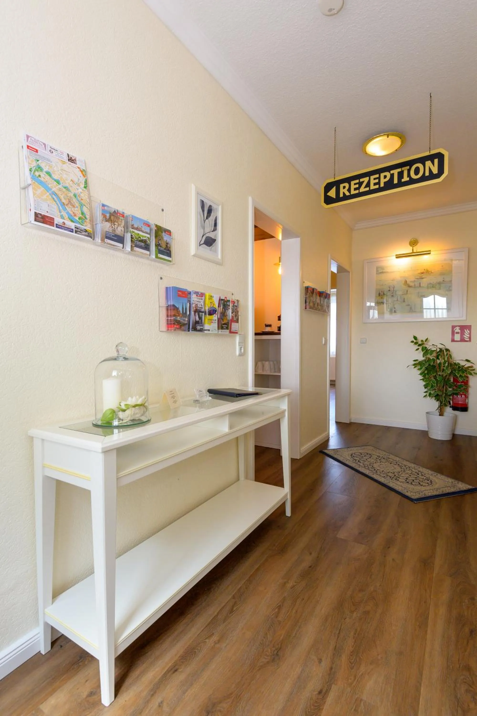 Lobby or reception in Bremer Apartmenthotel Superior