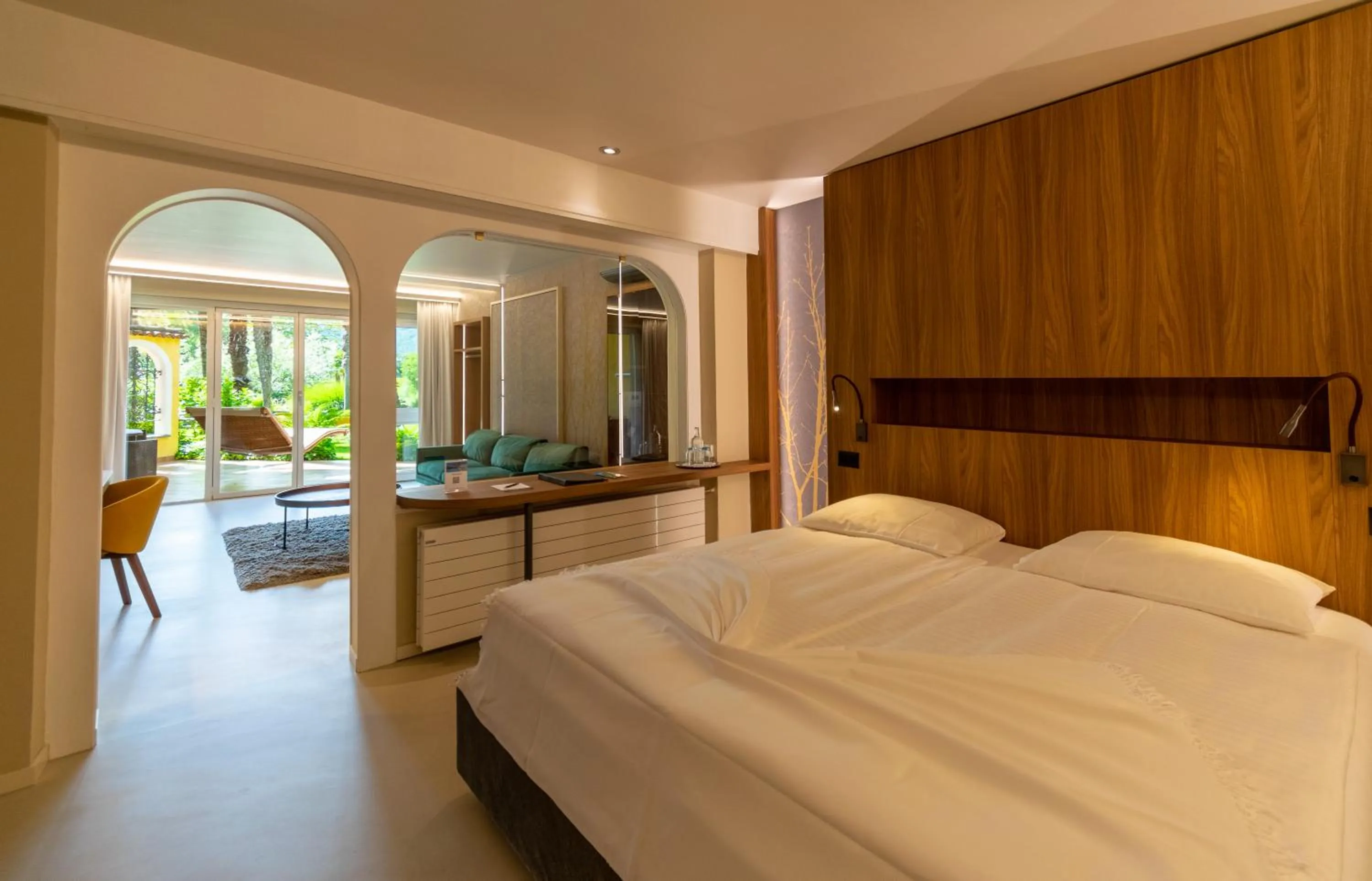 Bedroom, Bed in Albergo Losone