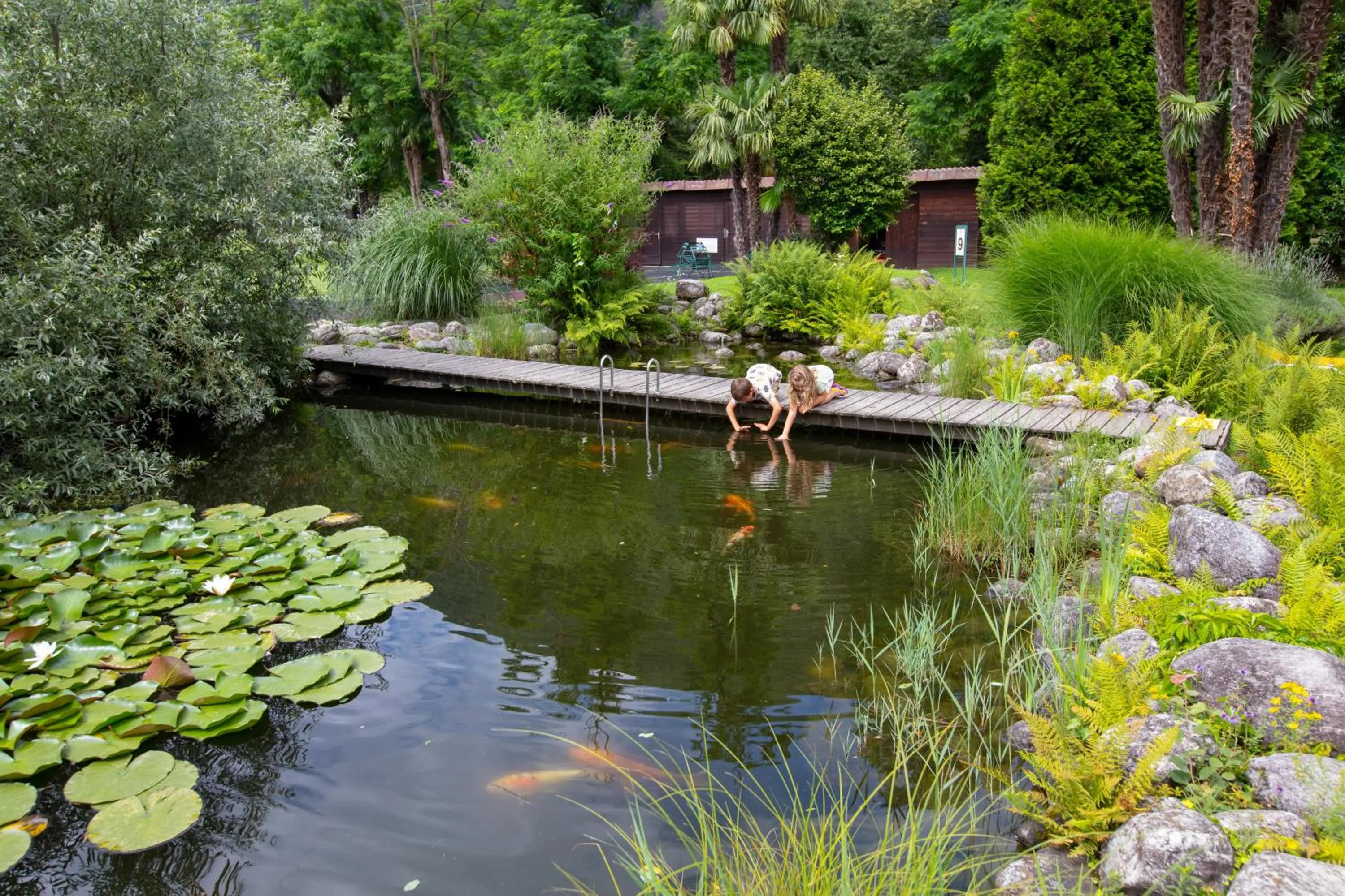 Garden in Albergo Losone