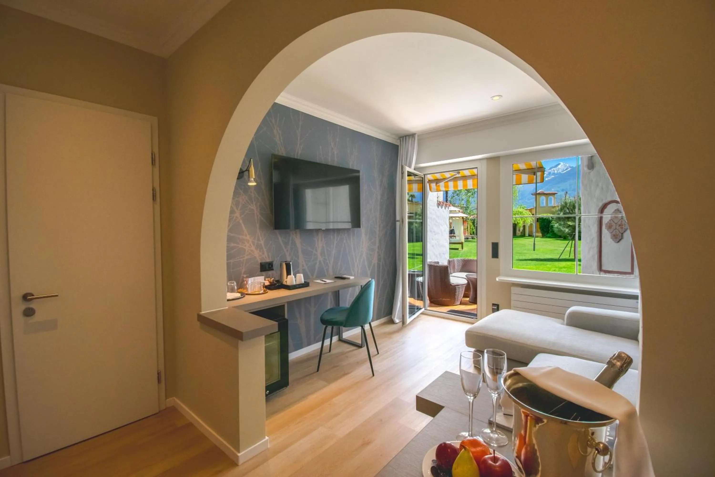 Living room in Albergo Losone