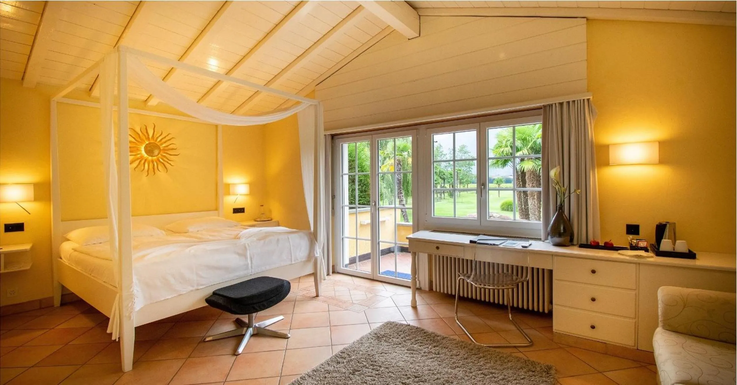Bedroom, Bed in Albergo Losone