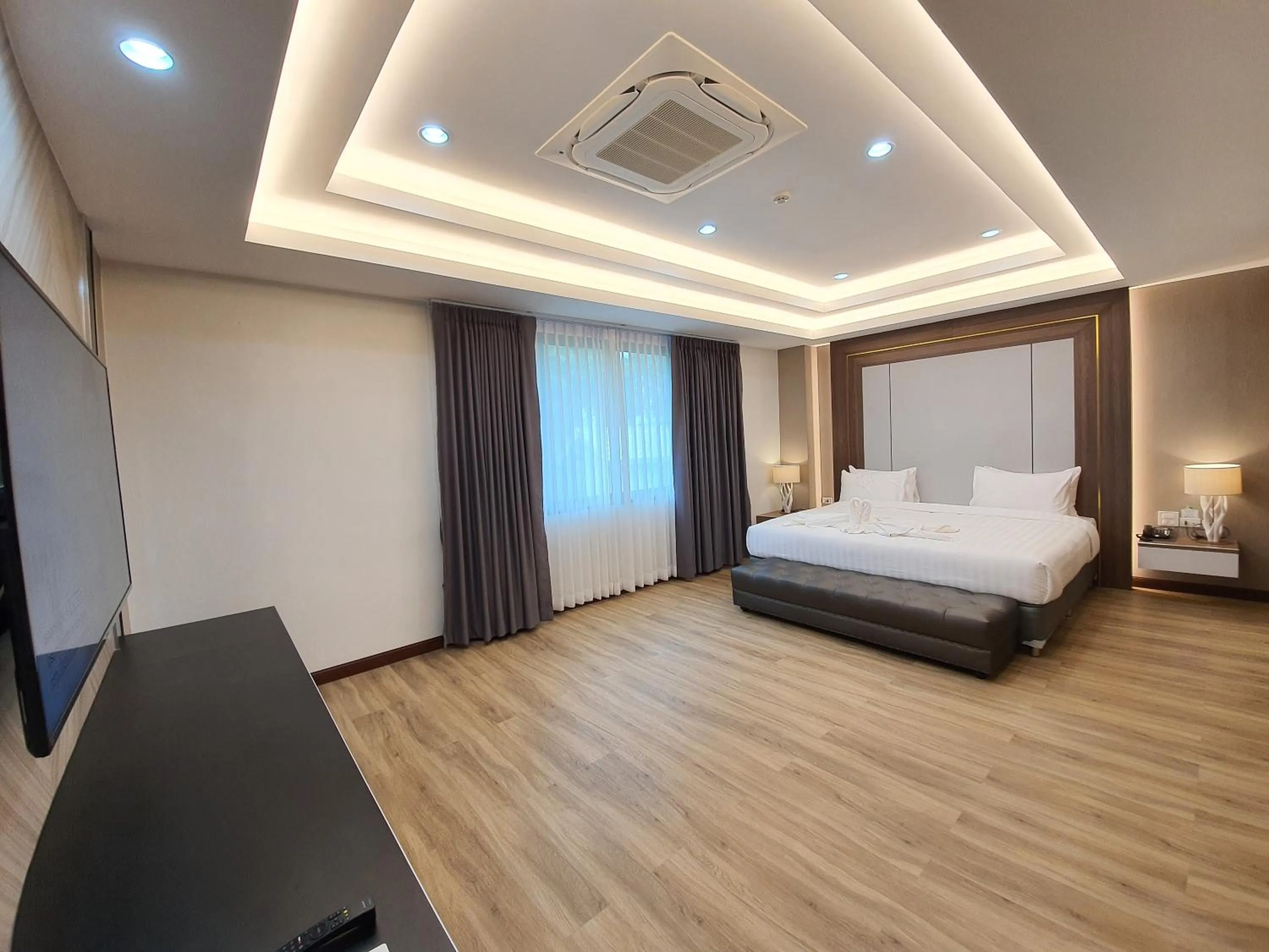 Bed in Soidao Good View Resort