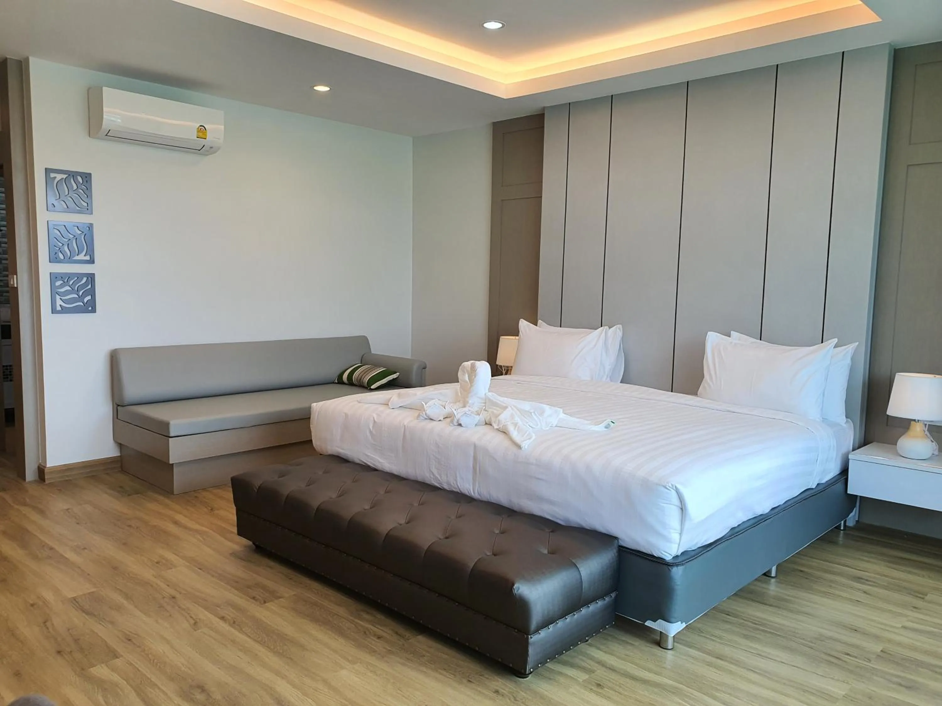 Bed in Soidao Good View Resort