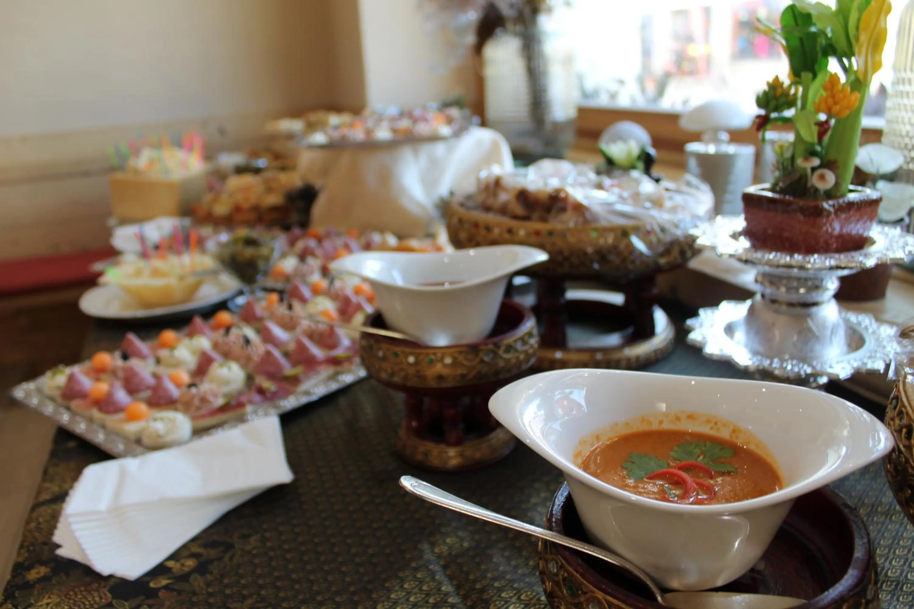 Restaurant/places to eat in Hotel Schweizerhof Pontresina