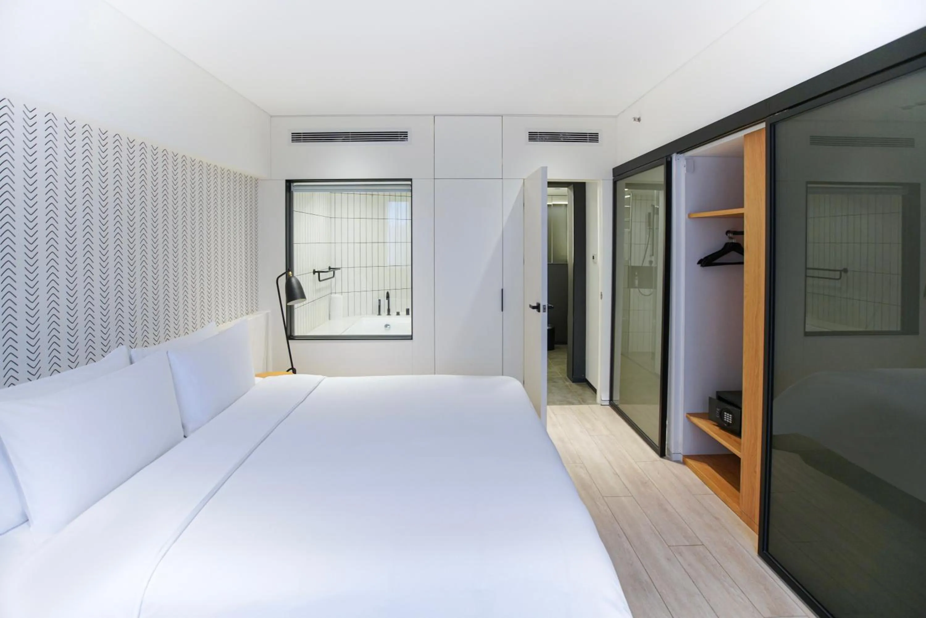 Bedroom, Bed in Stey Beijing Sanlitun Boutique Hotel