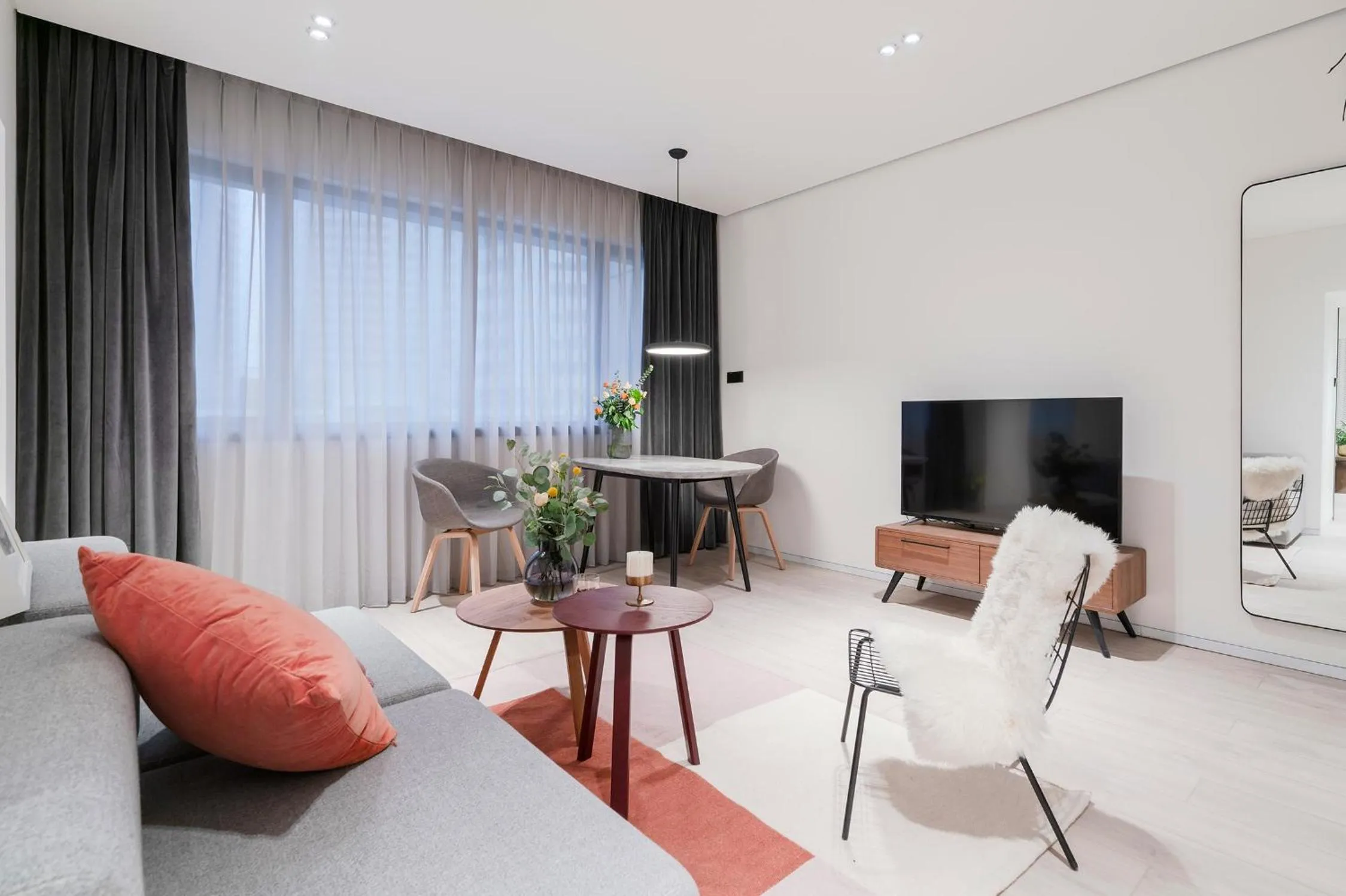 Living room in Stey Beijing Sanlitun Boutique Hotel