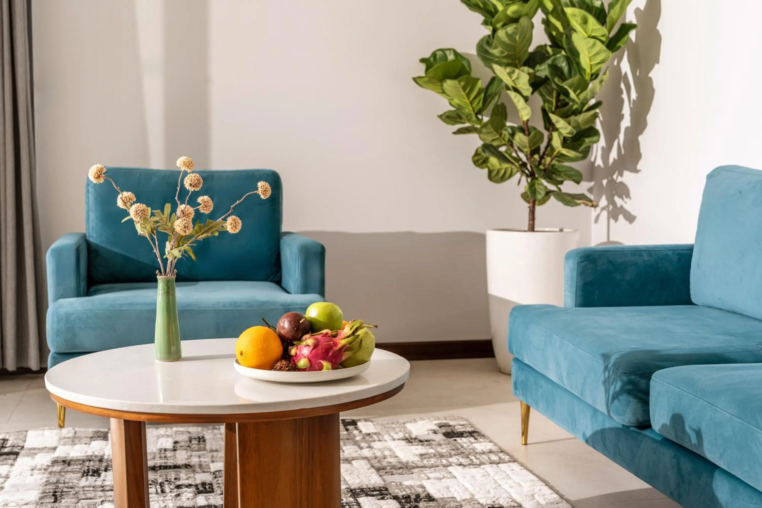 Living room in Andochine Villas Resort & Spa Phu Quoc - All Villas with Private Pool