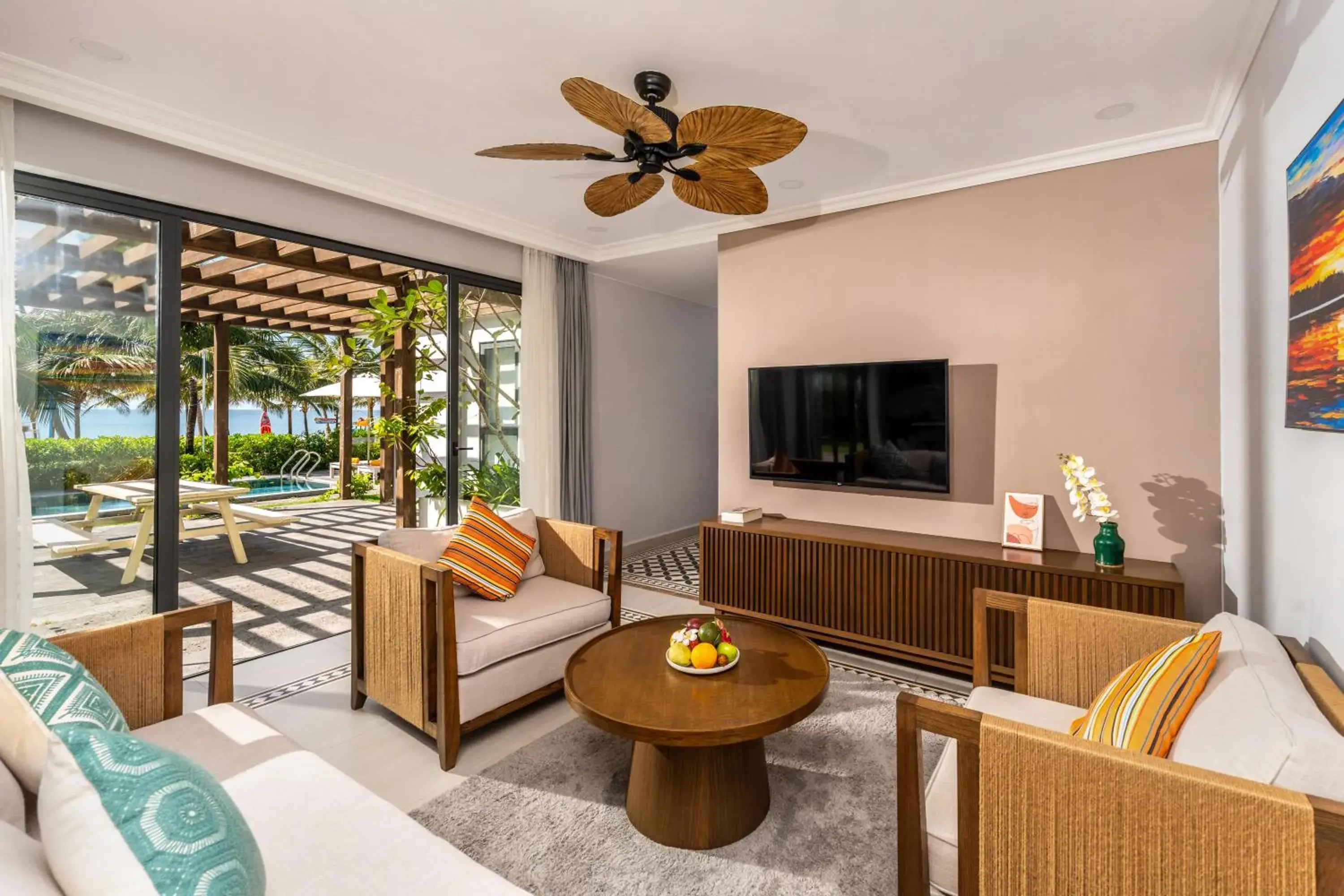 Villa - Beach Front in Andochine Villas Resort & Spa Phu Quoc - All Villas with Private Pool Villa - Beach Front in Andochine Villas Resort & Spa Phu Quoc - All Villas with Private Pool