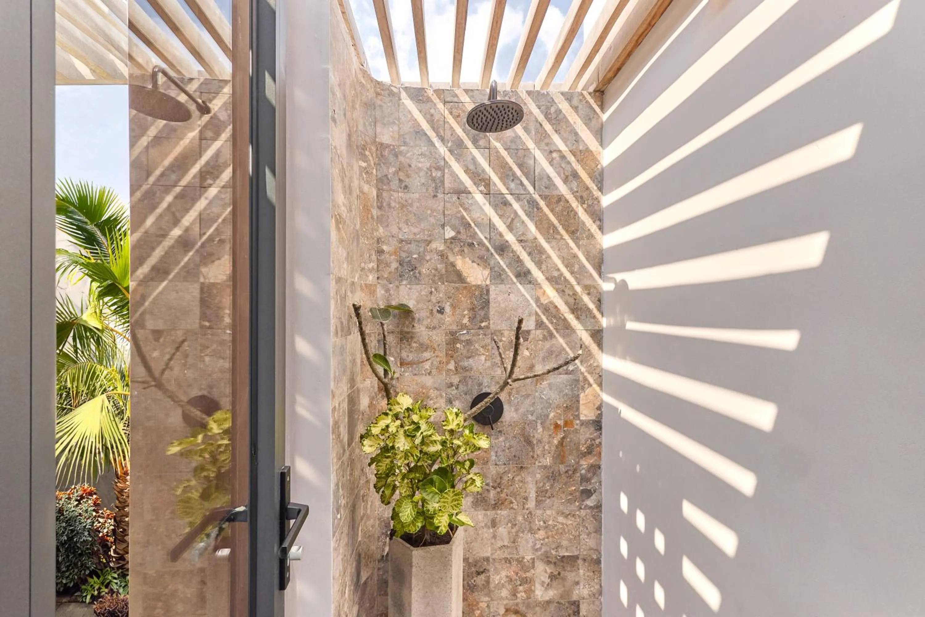 Shower in Andochine Villas Resort & Spa Phu Quoc - All Villas with Private Pool