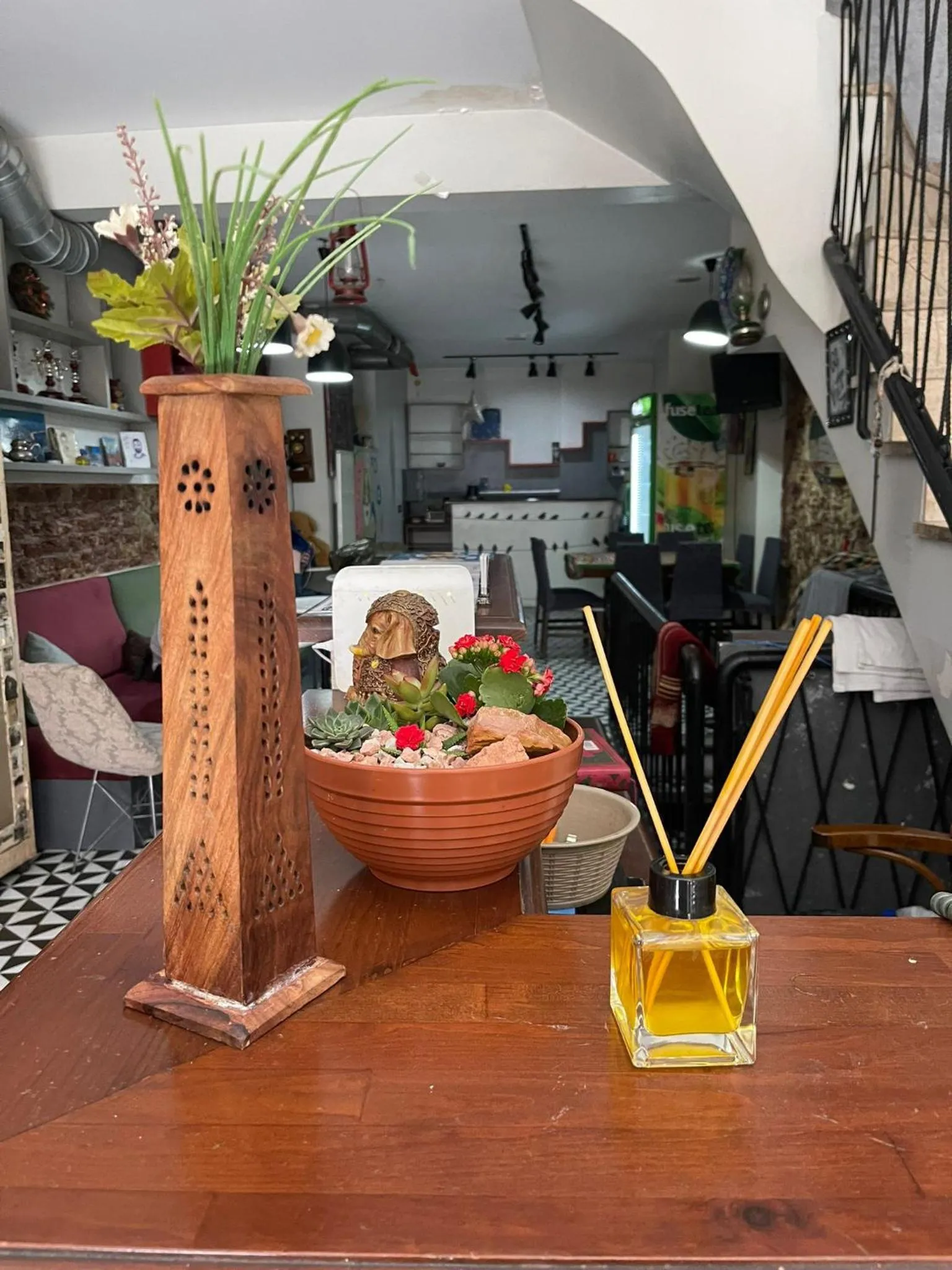 Lobby or reception in GRAND BELLA VİSTA Hostel