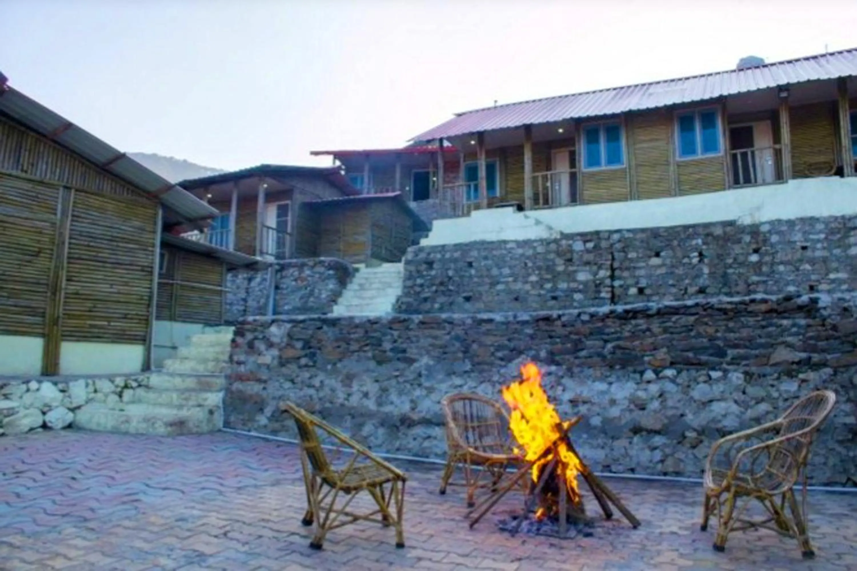 Winter in Glamwood Resort Dhanaulti, Ranked 1 in Dhanaulti