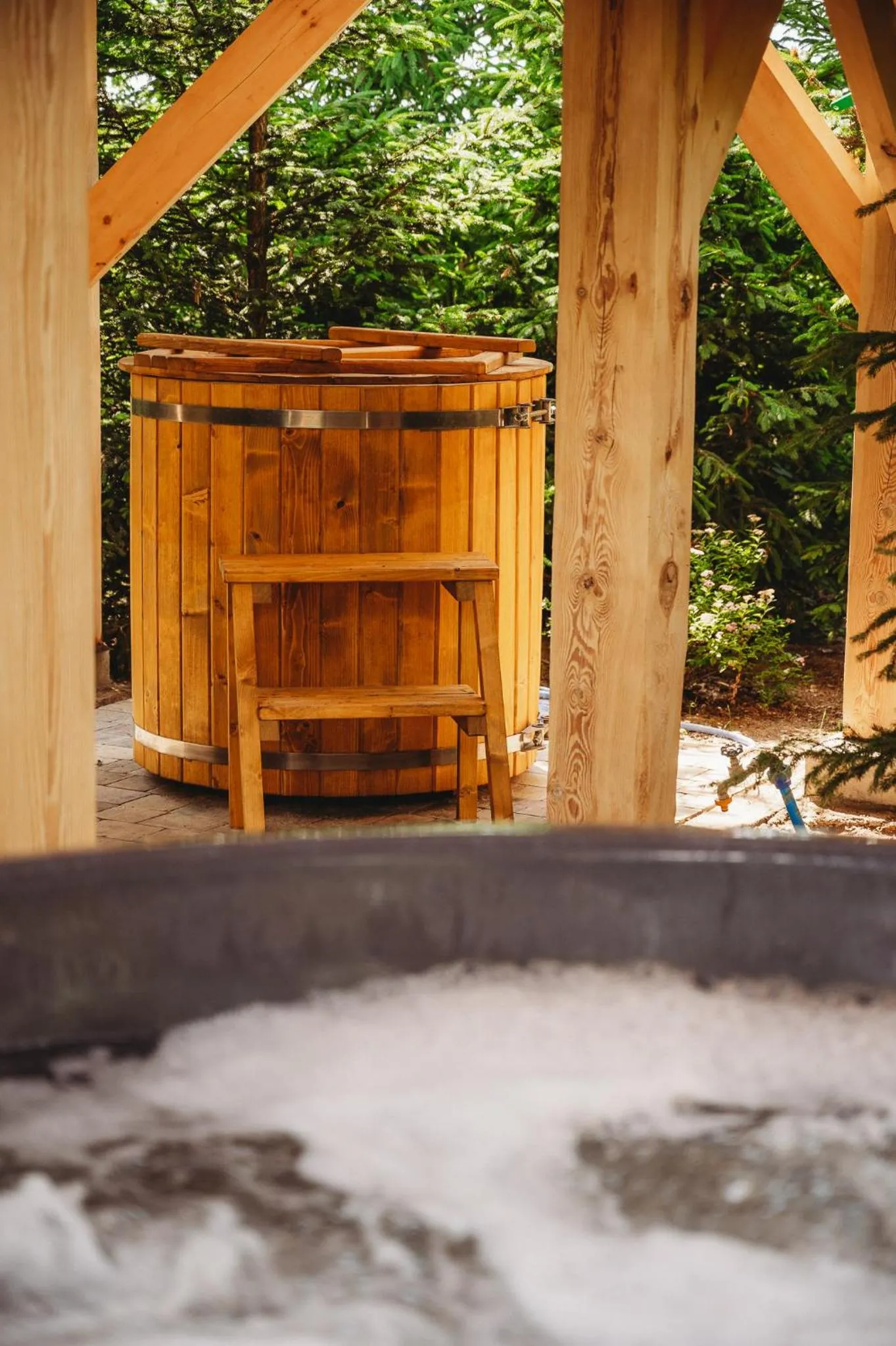 Hot Tub in Skansen Bicz Resort