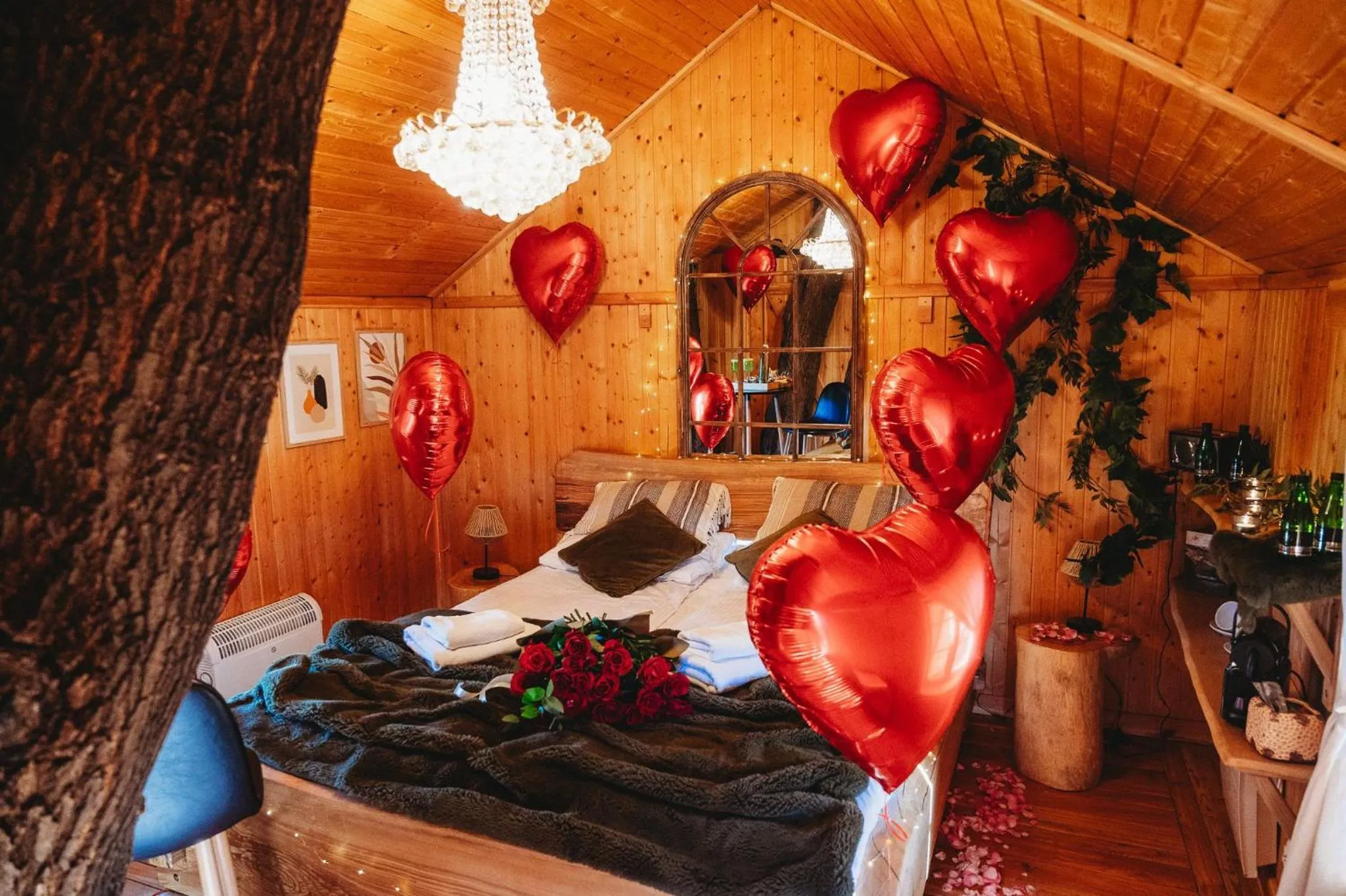 Bed in Skansen Bicz Resort