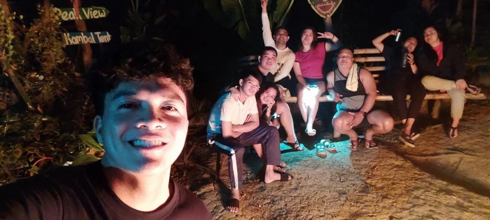 Raw Camping at Camping Paradise Singalong Mountain Garden