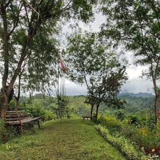 Raw Camping at Camping Paradise Singalong Mountain Garden