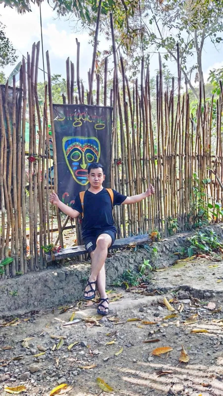 Raw Camping at Camping Paradise Singalong Mountain Garden