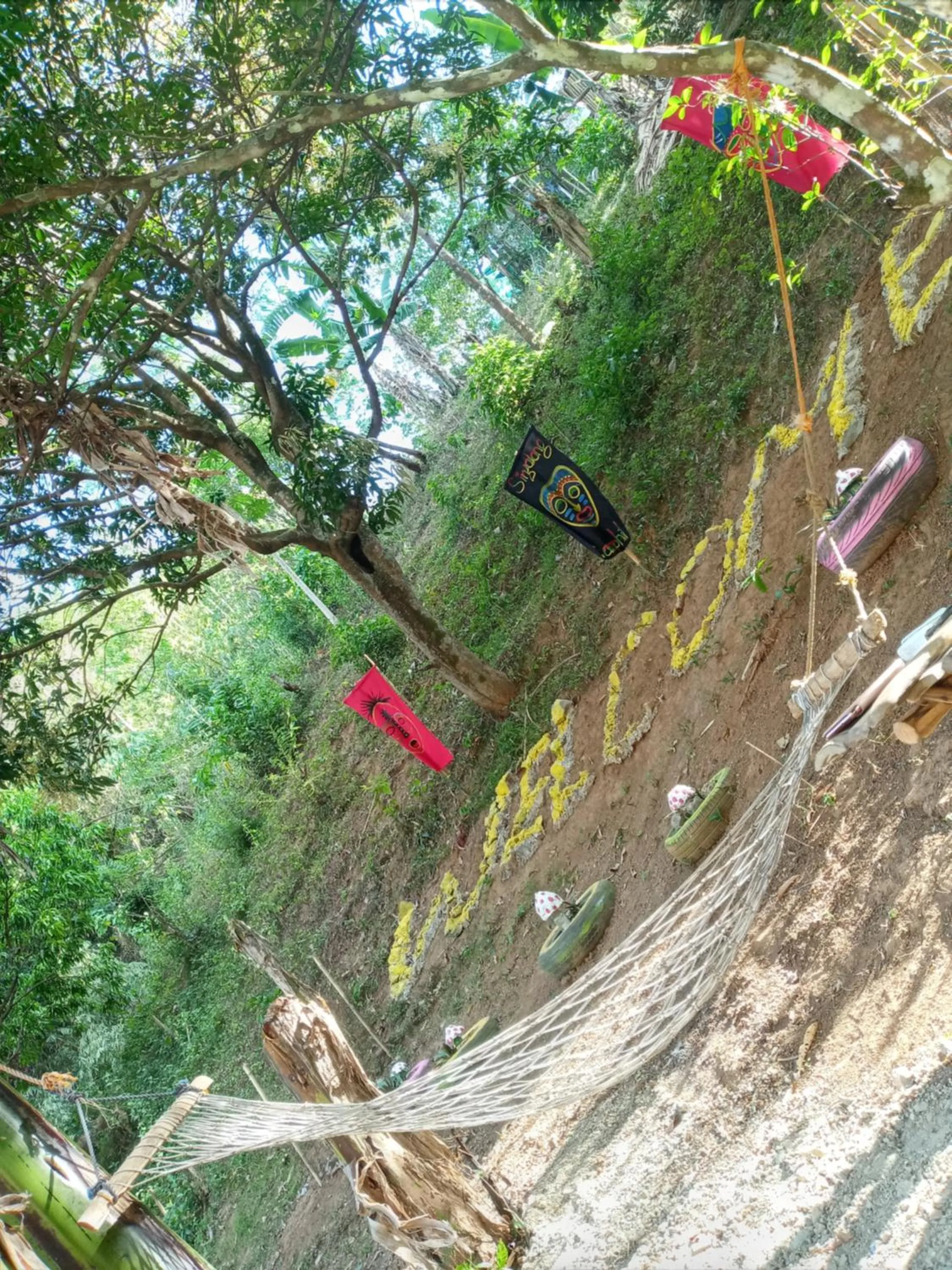 Raw Camping at Camping Paradise Singalong Mountain Garden