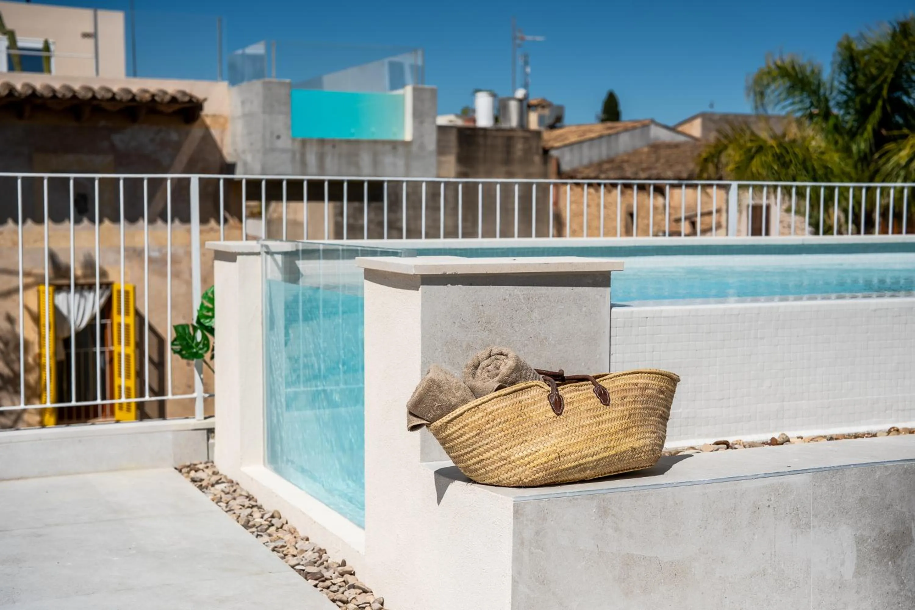 Pool view in Hotel Boutique Can Pocovi