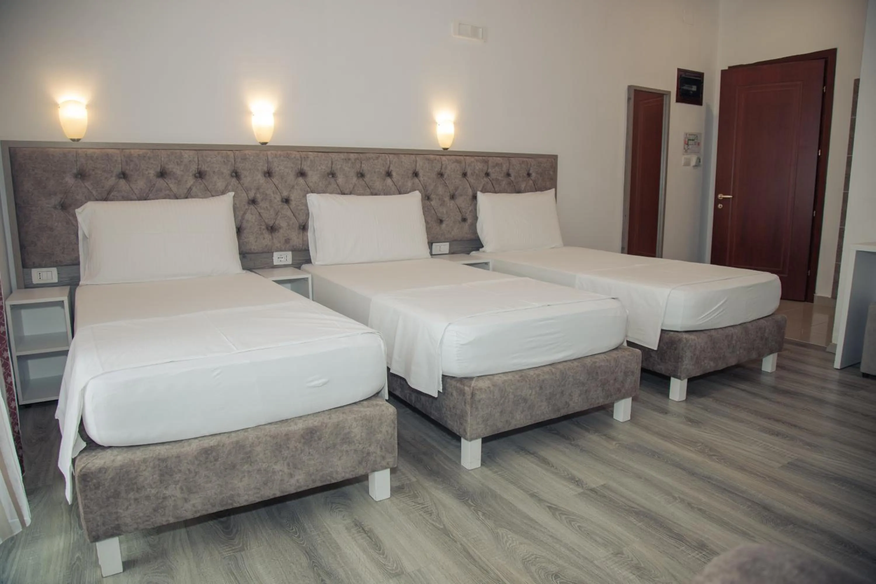 Bed in Hotel Number One